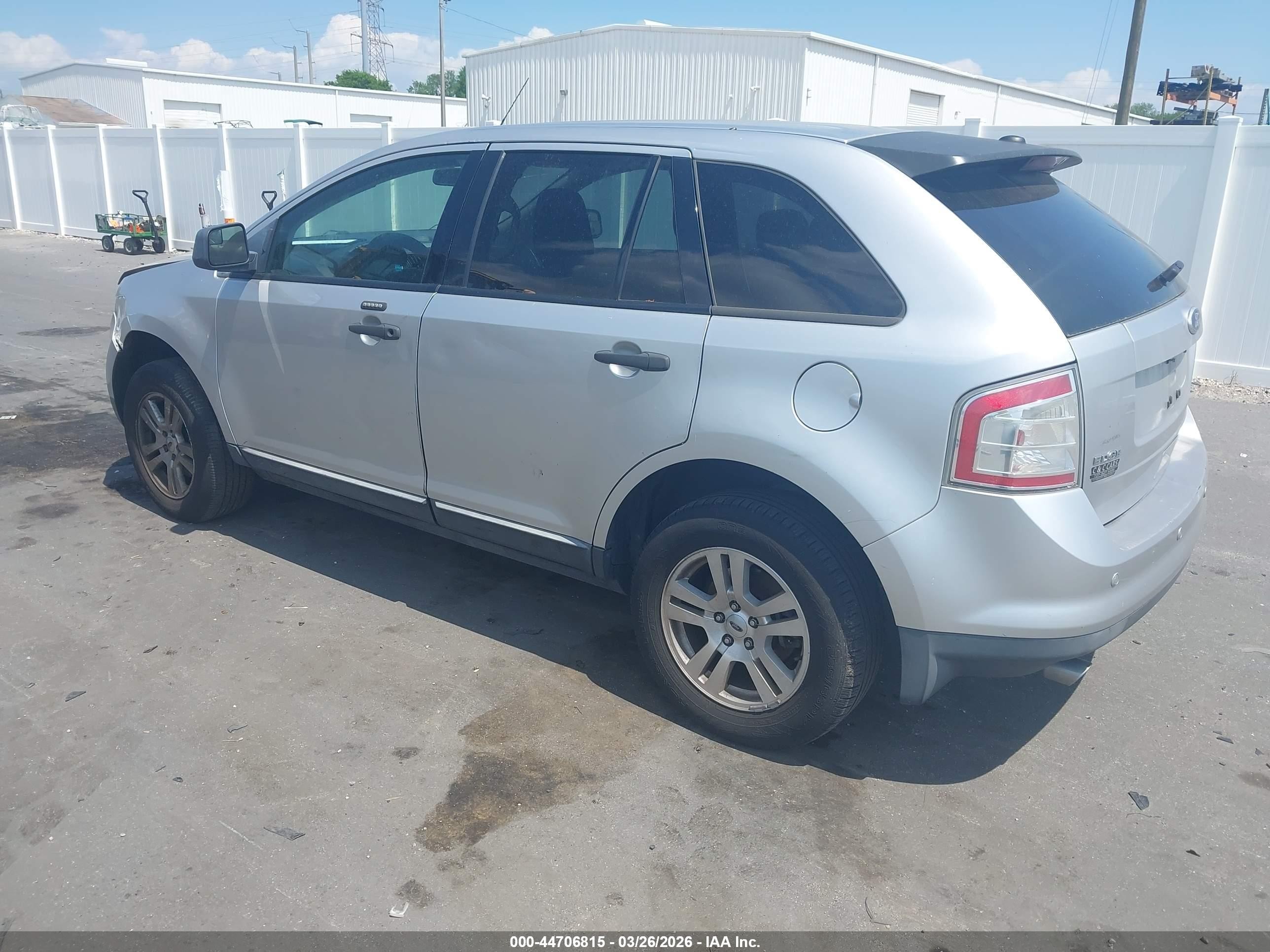 2010 Ford Edge Se Silver vin: 2FMDK3GC5ABB25052