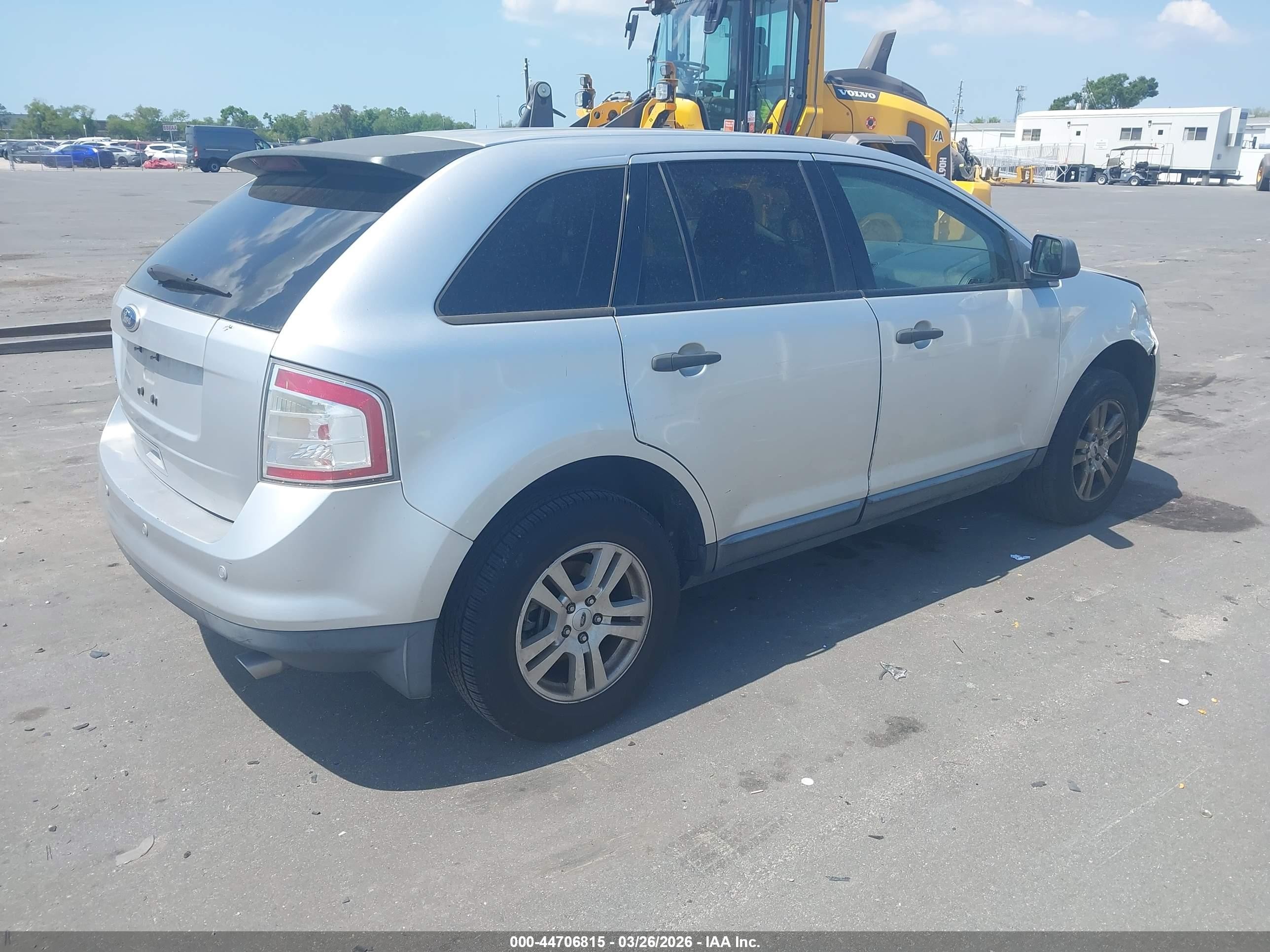2010 Ford Edge Se Silver vin: 2FMDK3GC5ABB25052
