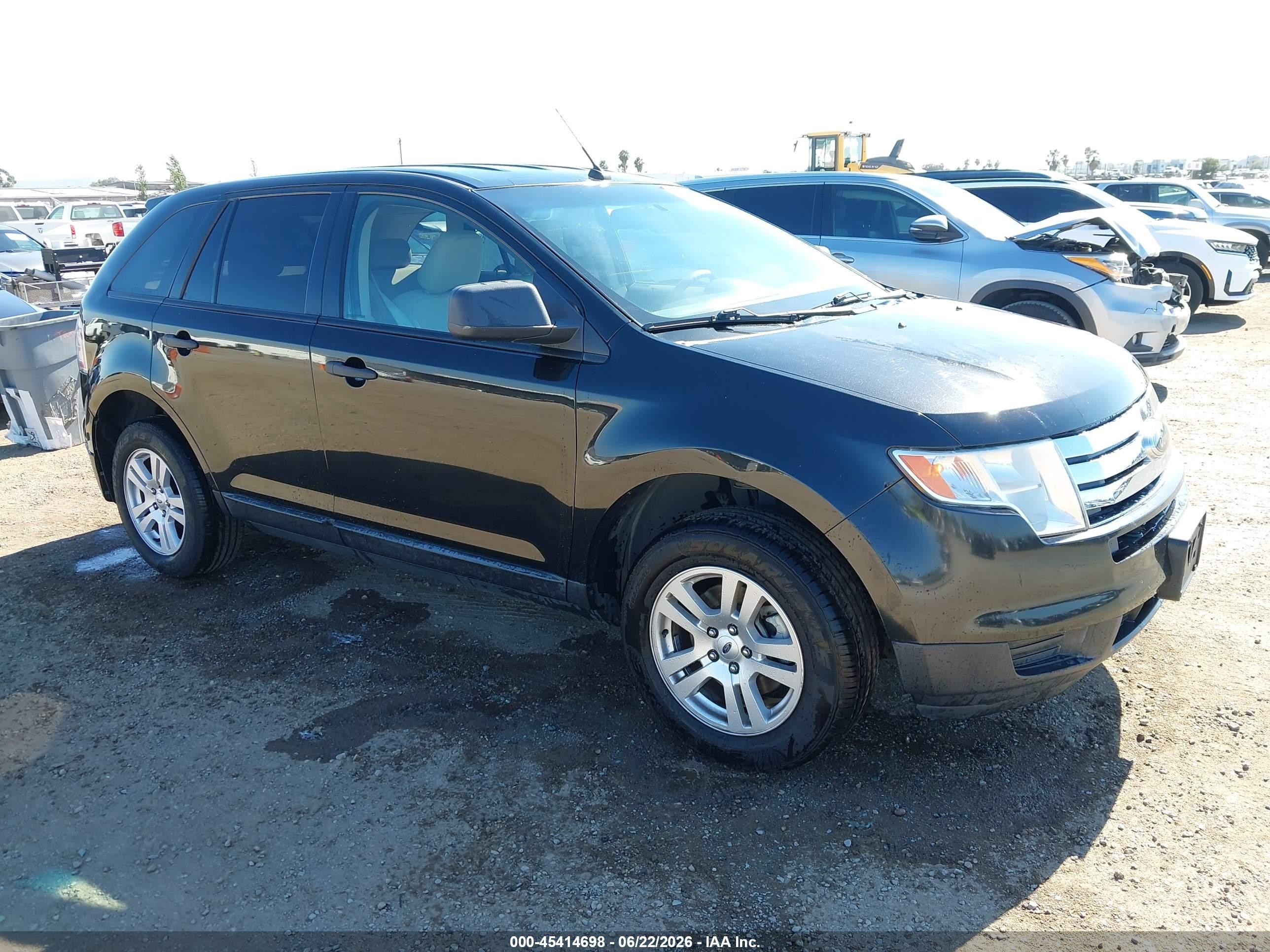 2010 Ford Edge Se Black vin: 2FMDK3GC5ABB32874