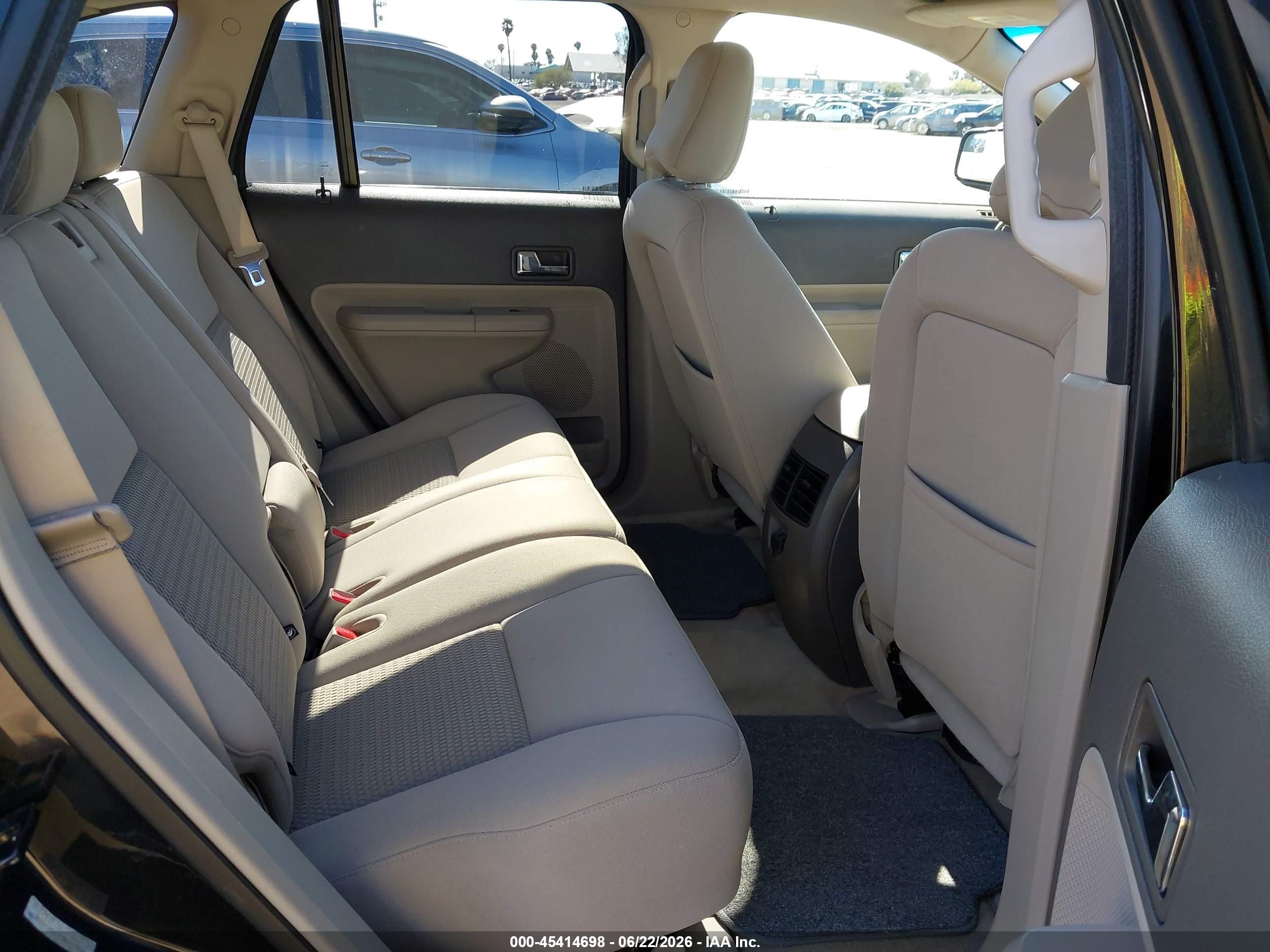 2010 Ford Edge Se Черный vin: 2FMDK3GC5ABB32874