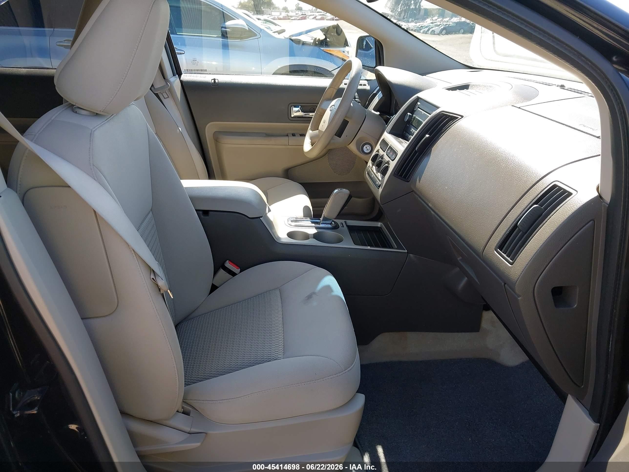 2010 Ford Edge Se Черный vin: 2FMDK3GC5ABB32874