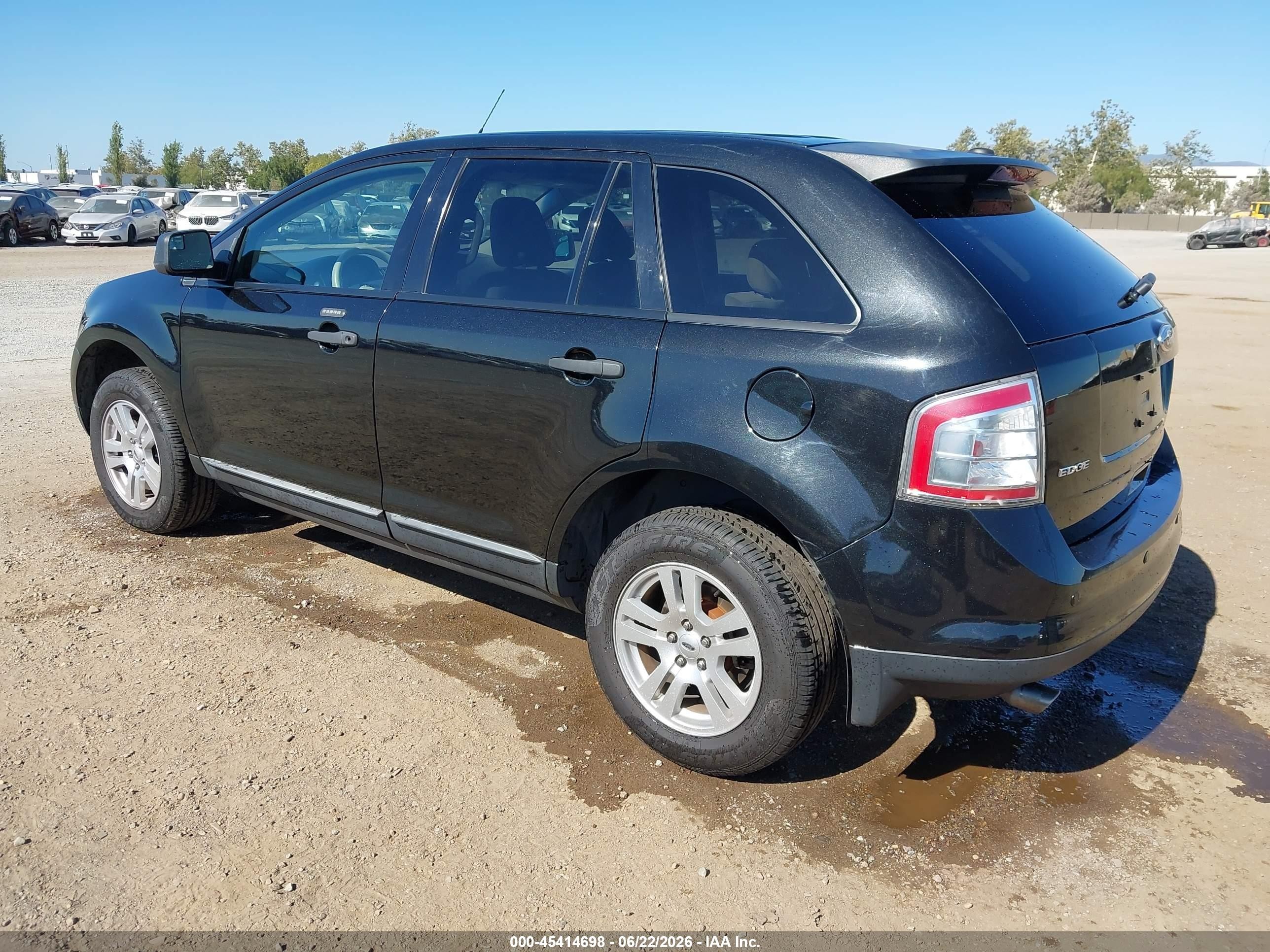 2010 Ford Edge Se Черный vin: 2FMDK3GC5ABB32874