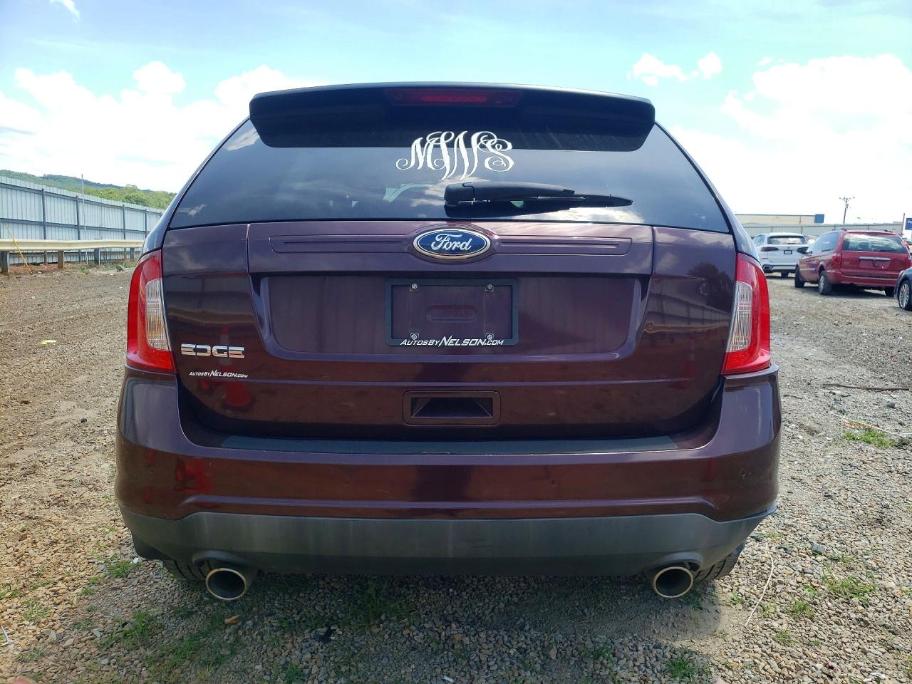 2011 Ford Edge Se Burgundy vin: 2FMDK3GC5BBA32677