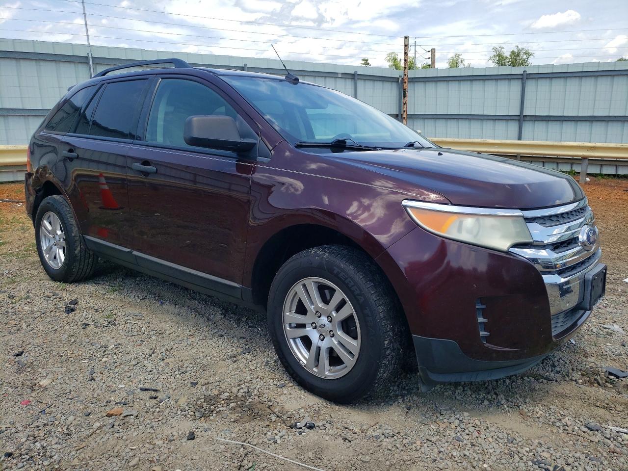 2011 Ford Edge Se Burgundy vin: 2FMDK3GC5BBA32677