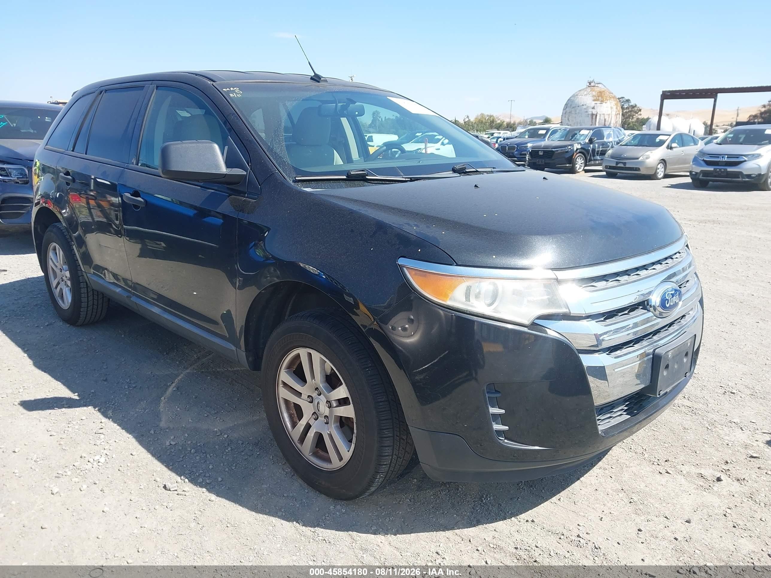 2011 Ford Edge Se Black vin: 2FMDK3GC5BBA34056