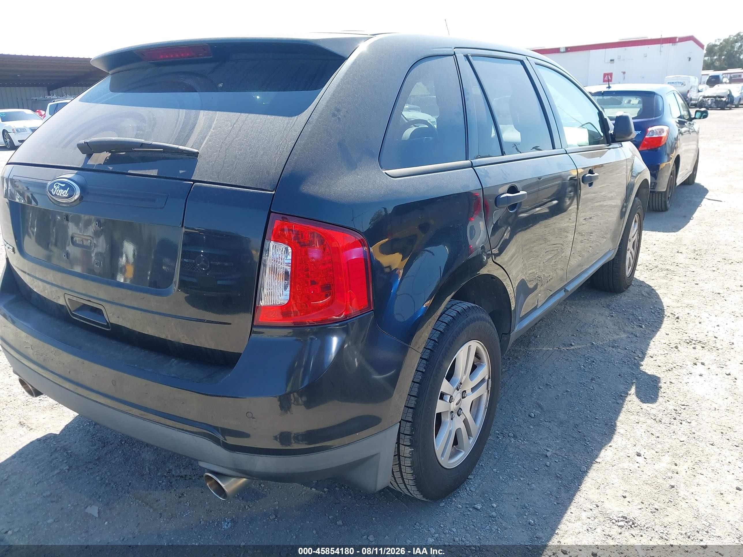 2011 Ford Edge Se Черный vin: 2FMDK3GC5BBA34056