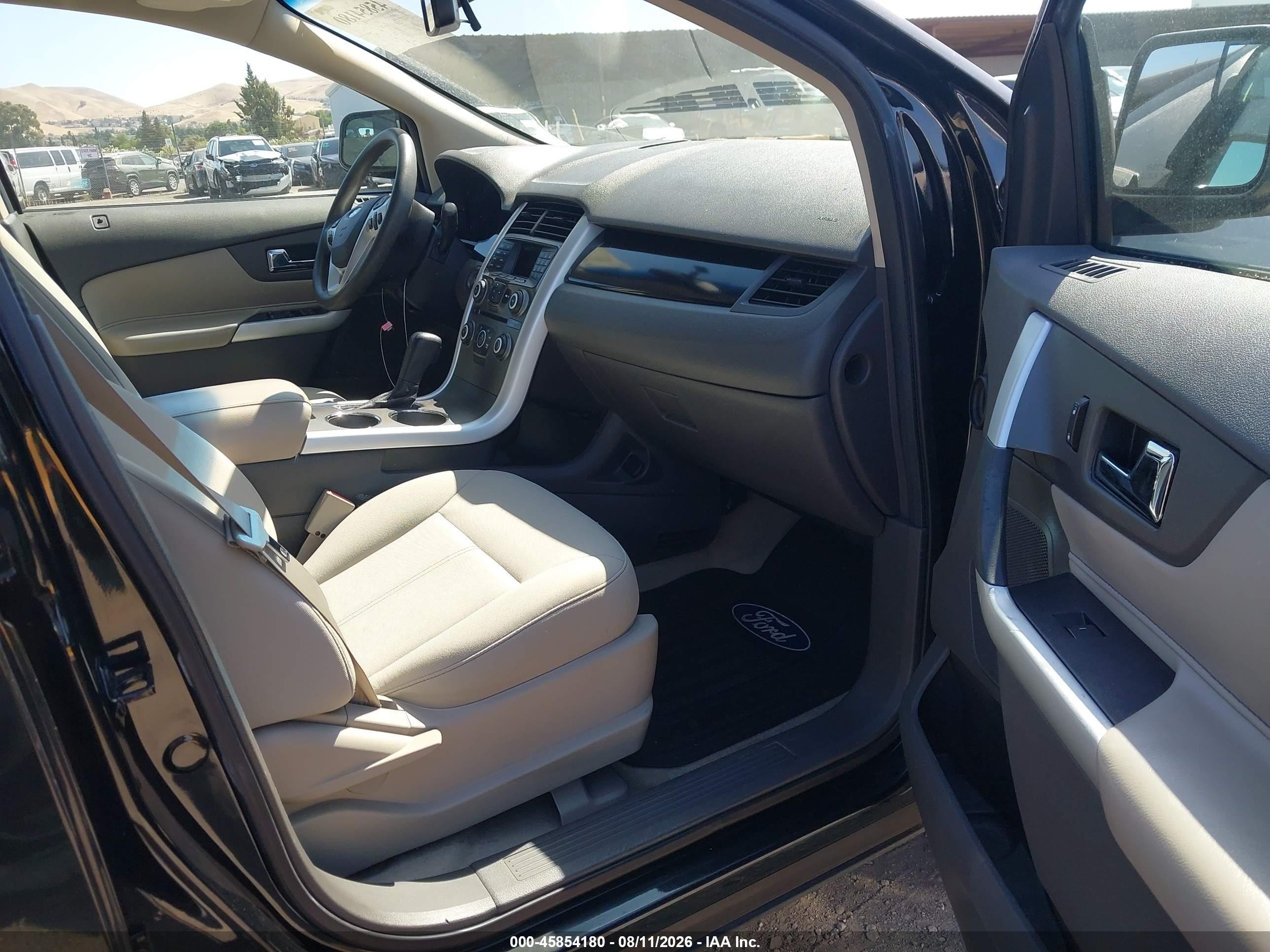 2011 Ford Edge Se Черный vin: 2FMDK3GC5BBA34056
