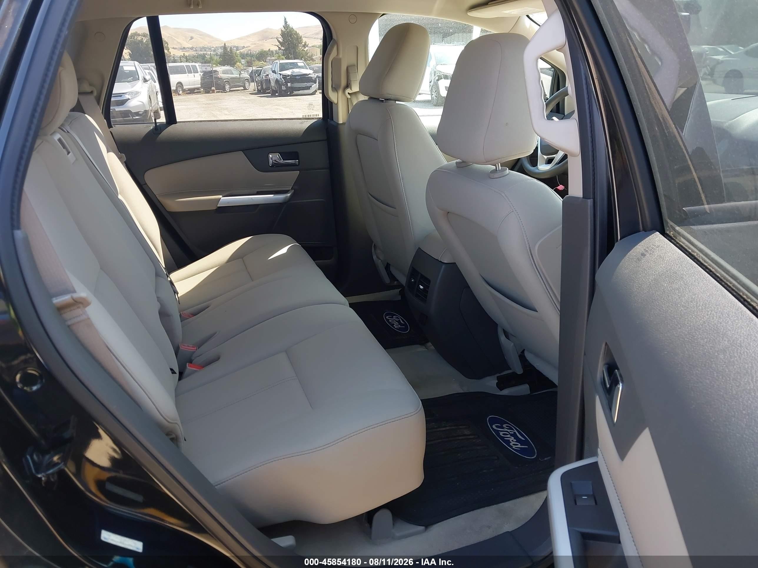 2011 Ford Edge Se Черный vin: 2FMDK3GC5BBA34056