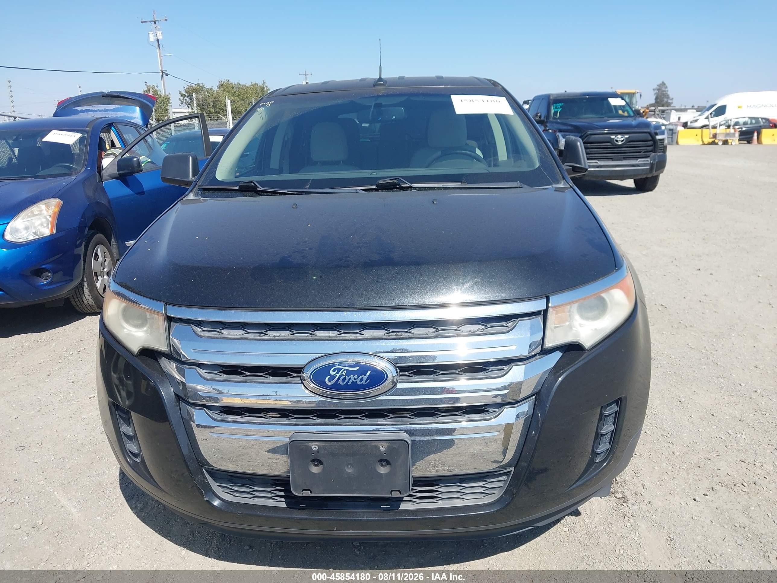 2011 Ford Edge Se Черный vin: 2FMDK3GC5BBA34056