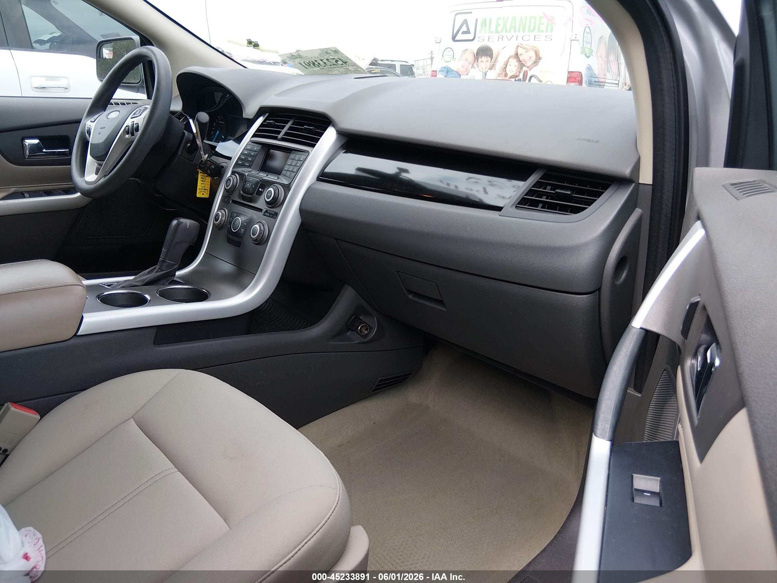 2011 Ford Edge Se Silver vin: 2FMDK3GC5BBA51715