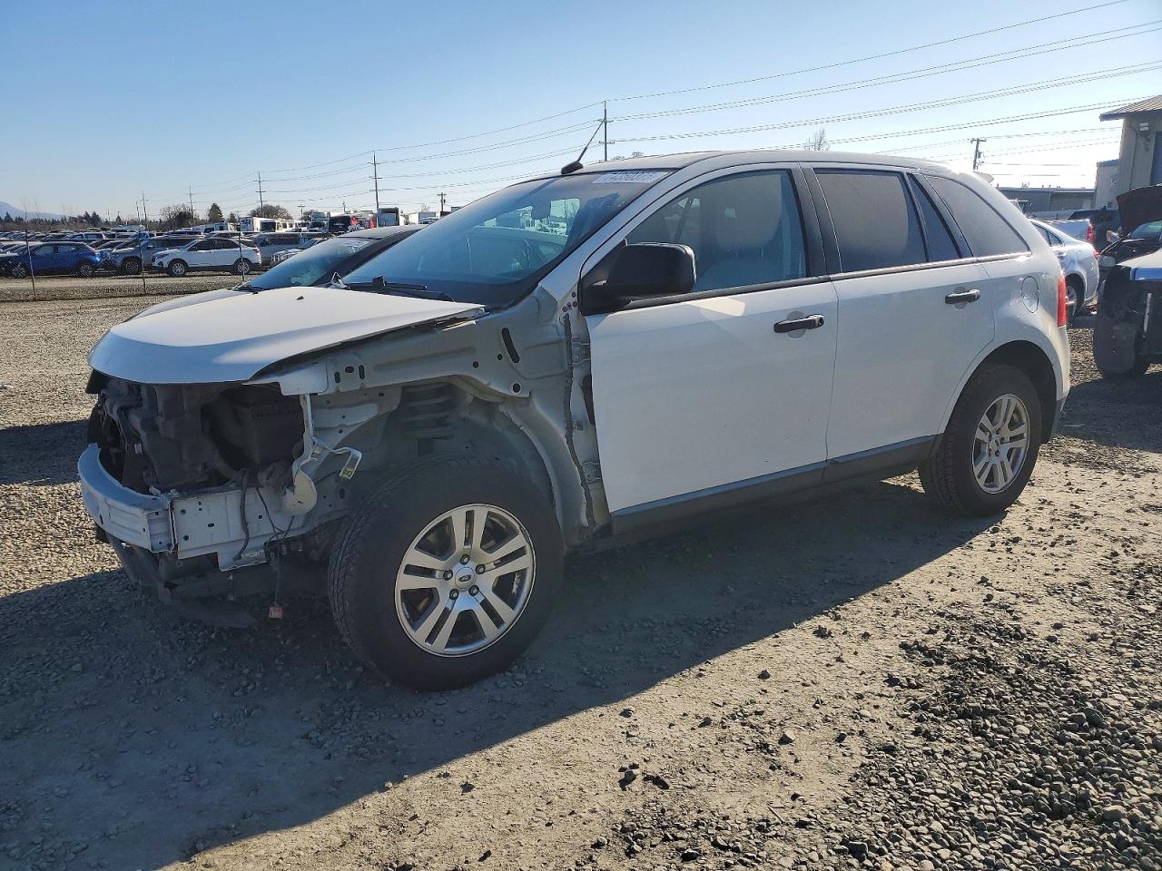 2011 Ford Edge Se Белый vin: 2FMDK3GC5BBA70426