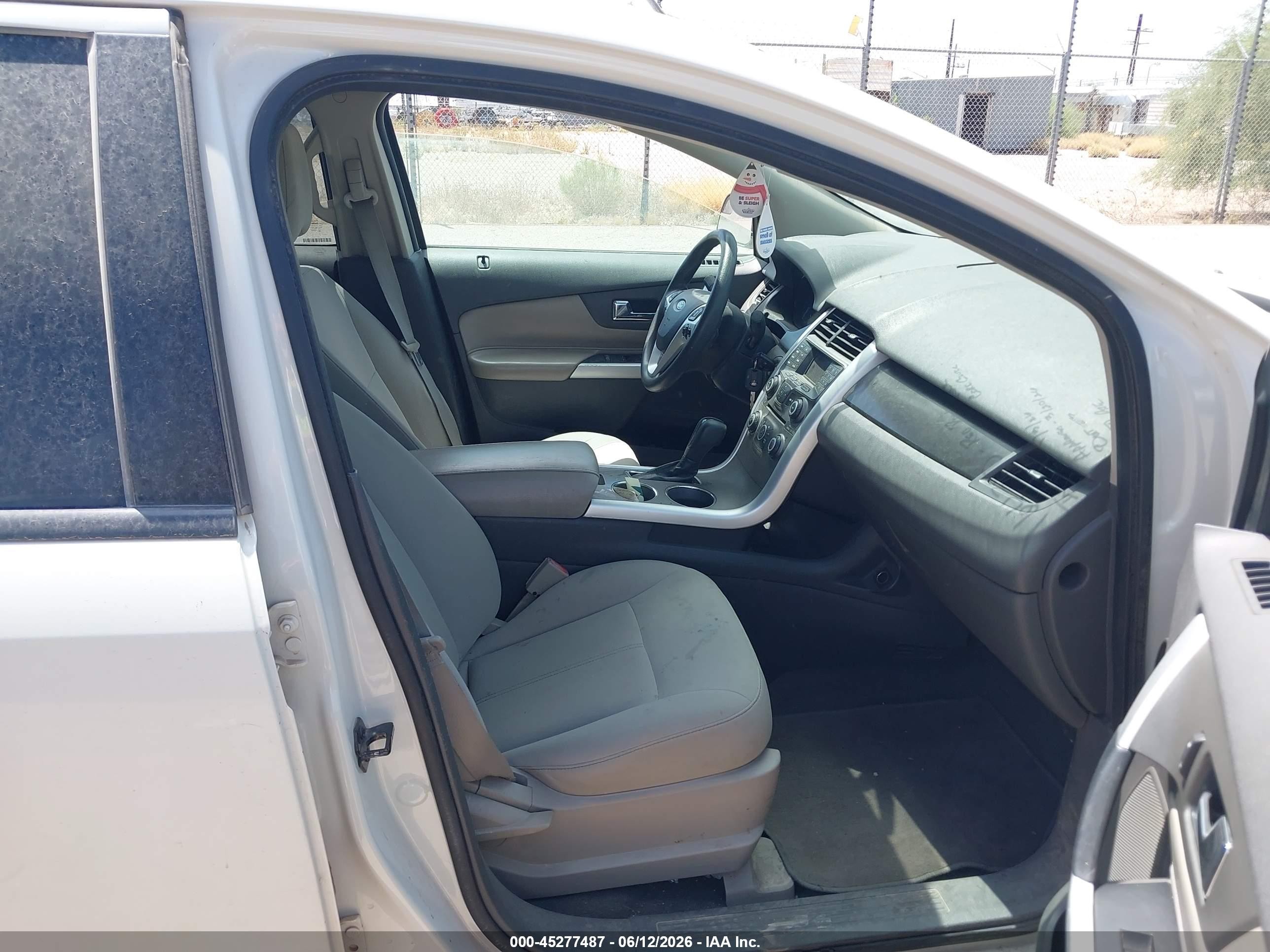2012 Ford Edge Se White vin: 2FMDK3GC5CBA41977