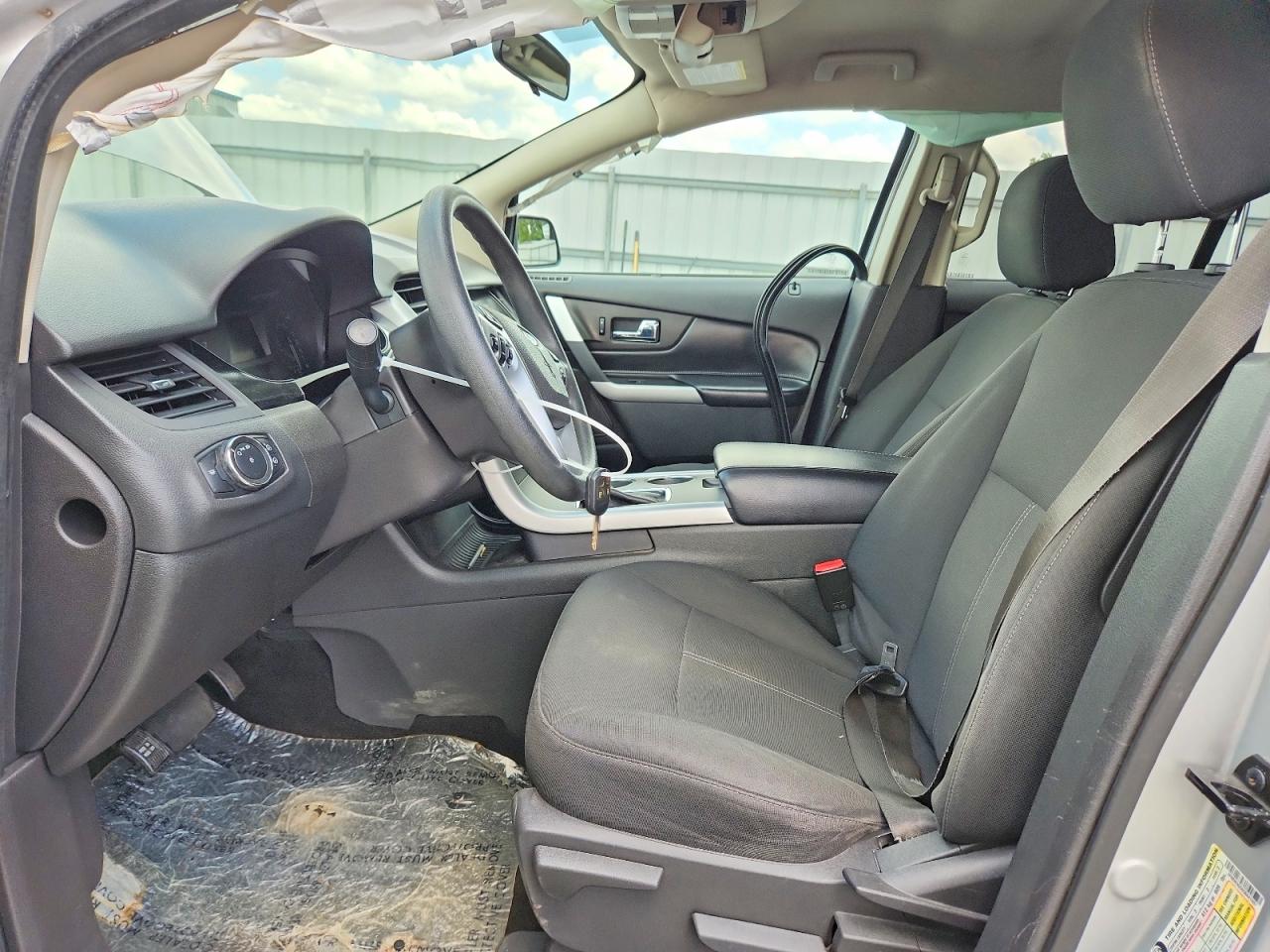 2012 Ford Edge Se Silver vin: 2FMDK3GC5CBA47407