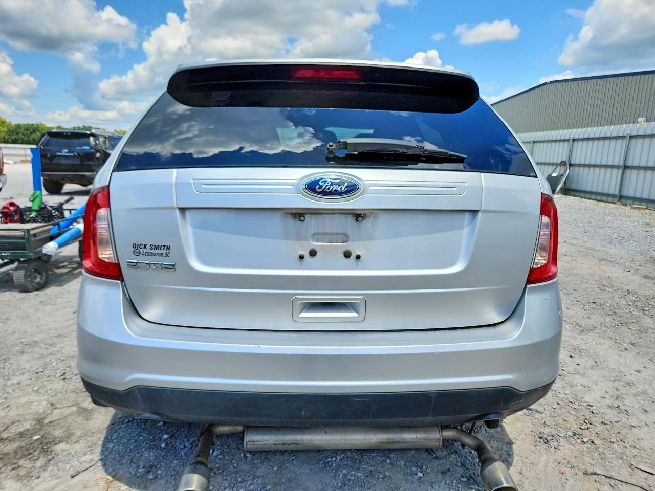 2012 Ford Edge Se Silver vin: 2FMDK3GC5CBA47407