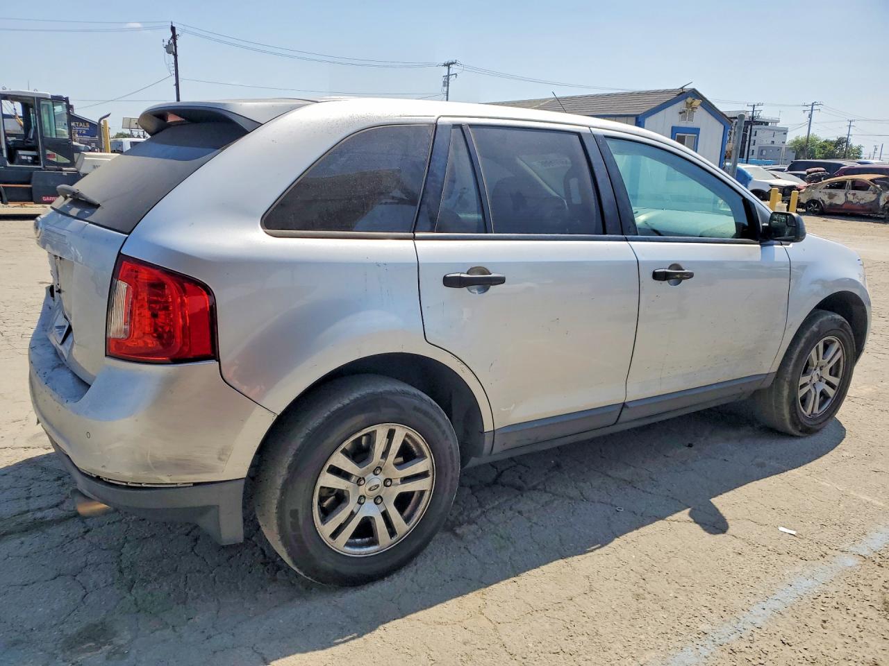 2012 Ford Edge Se Silver vin: 2FMDK3GC5CBA53837