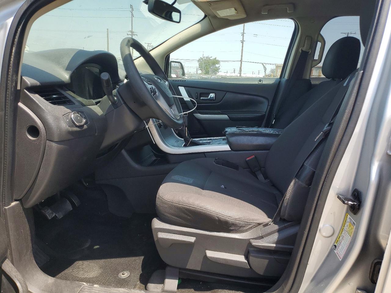 2012 Ford Edge Se Silver vin: 2FMDK3GC5CBA53837
