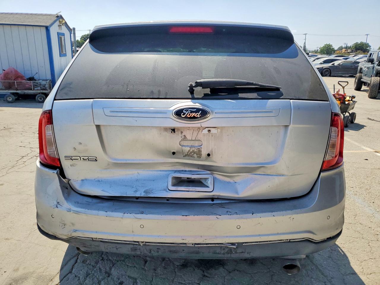 2012 Ford Edge Se Silver vin: 2FMDK3GC5CBA53837