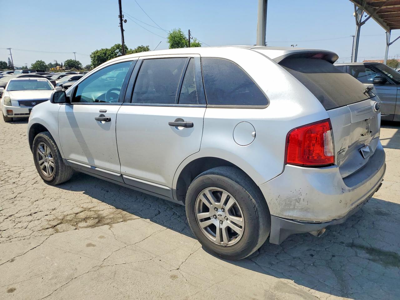2012 Ford Edge Se Silver vin: 2FMDK3GC5CBA53837