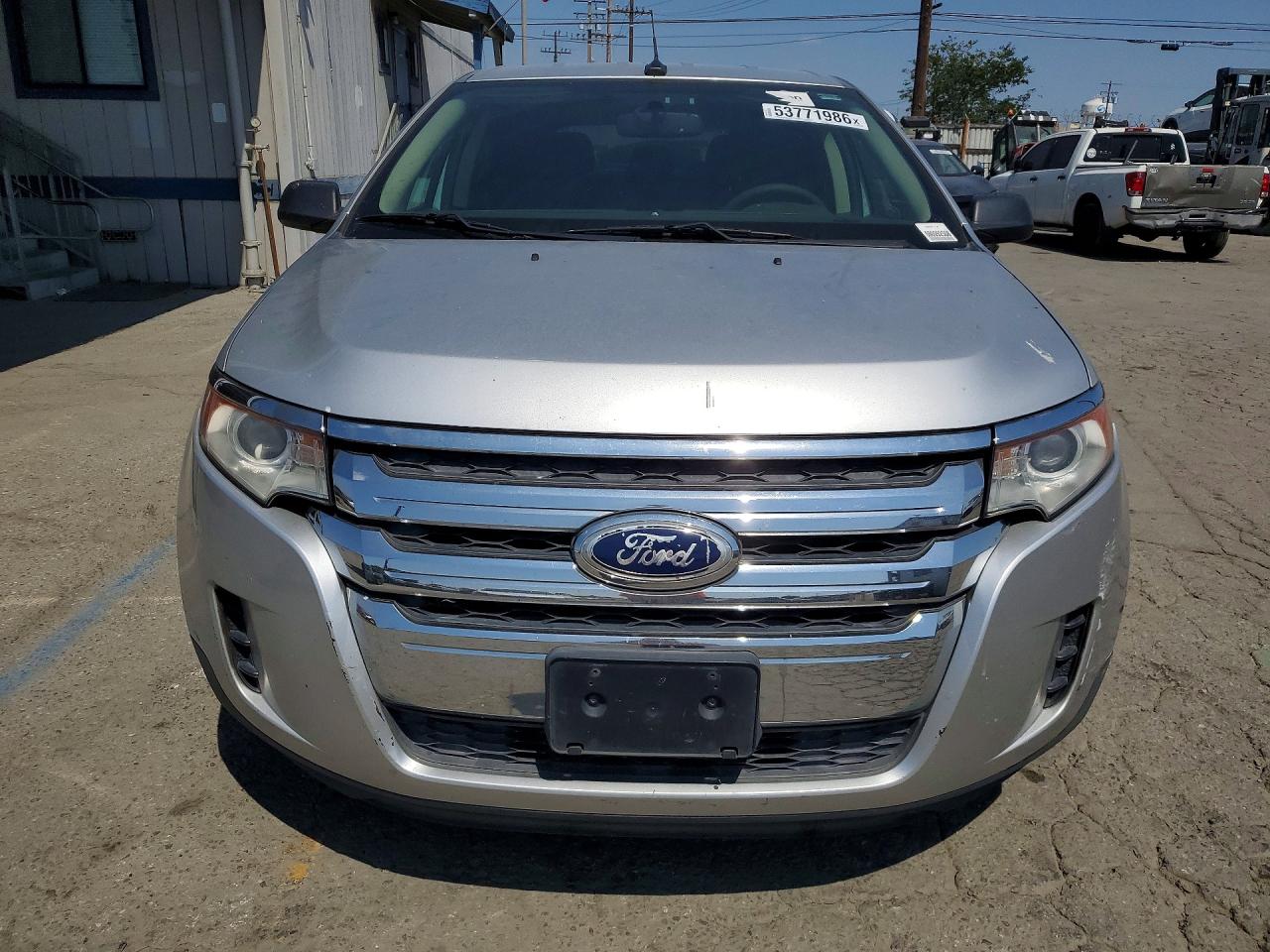 2012 Ford Edge Se Silver vin: 2FMDK3GC5CBA53837
