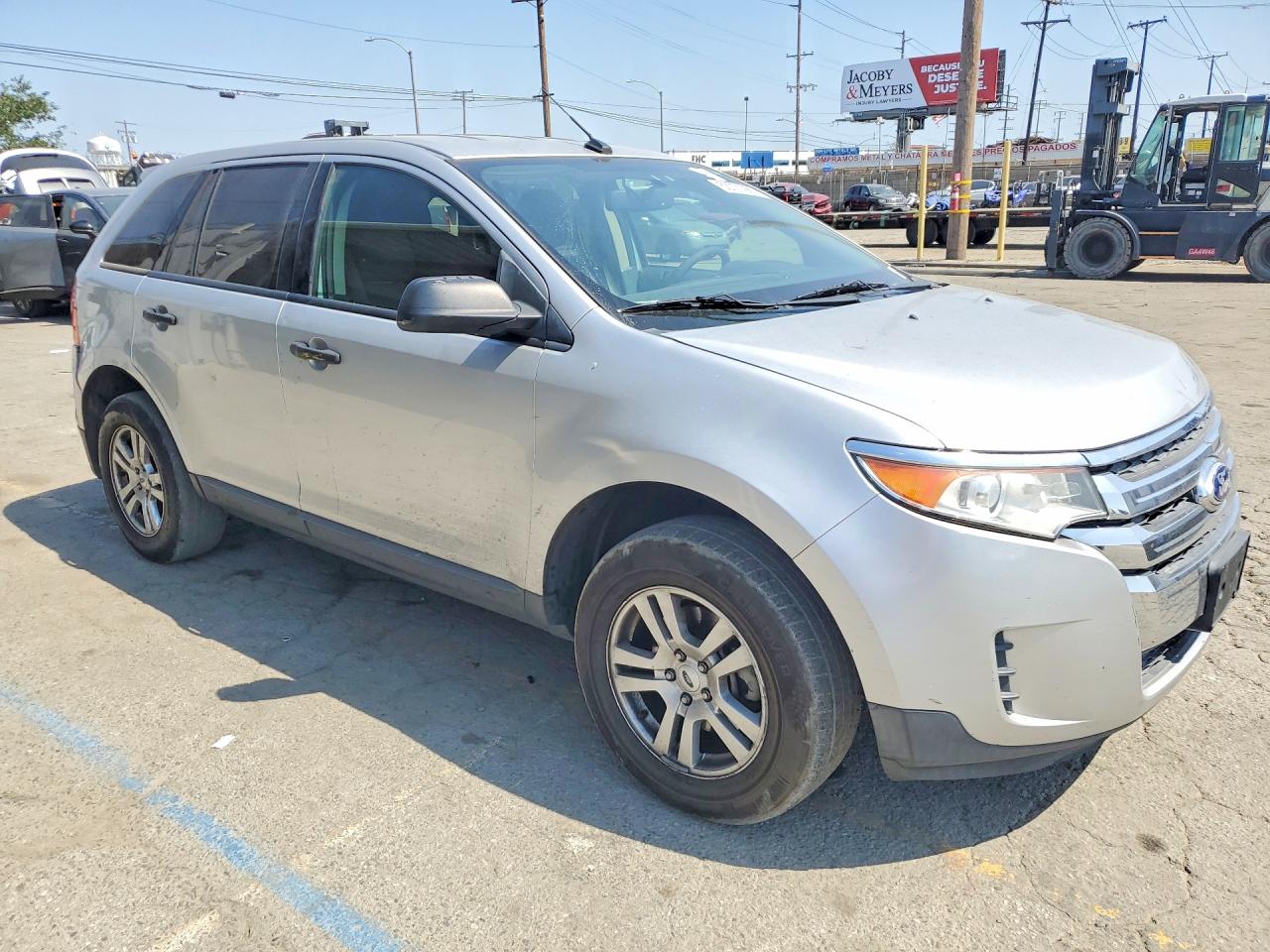 2012 Ford Edge Se Silver vin: 2FMDK3GC5CBA53837