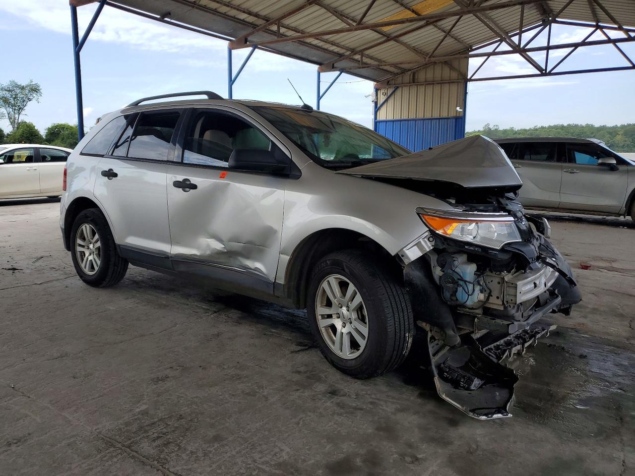 2012 Ford Edge Se Silver vin: 2FMDK3GC5CBA55815