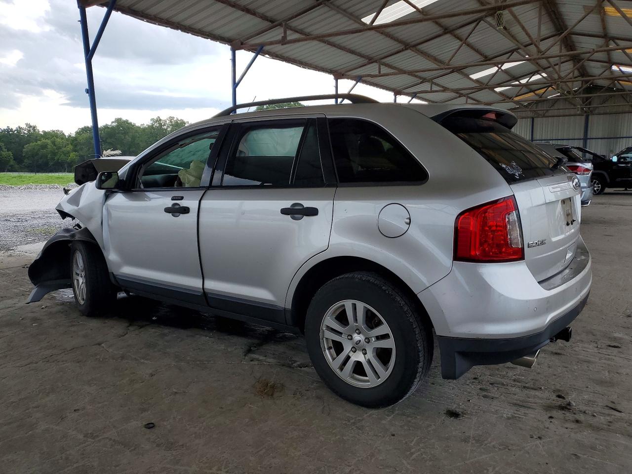 2012 Ford Edge Se Silver vin: 2FMDK3GC5CBA55815