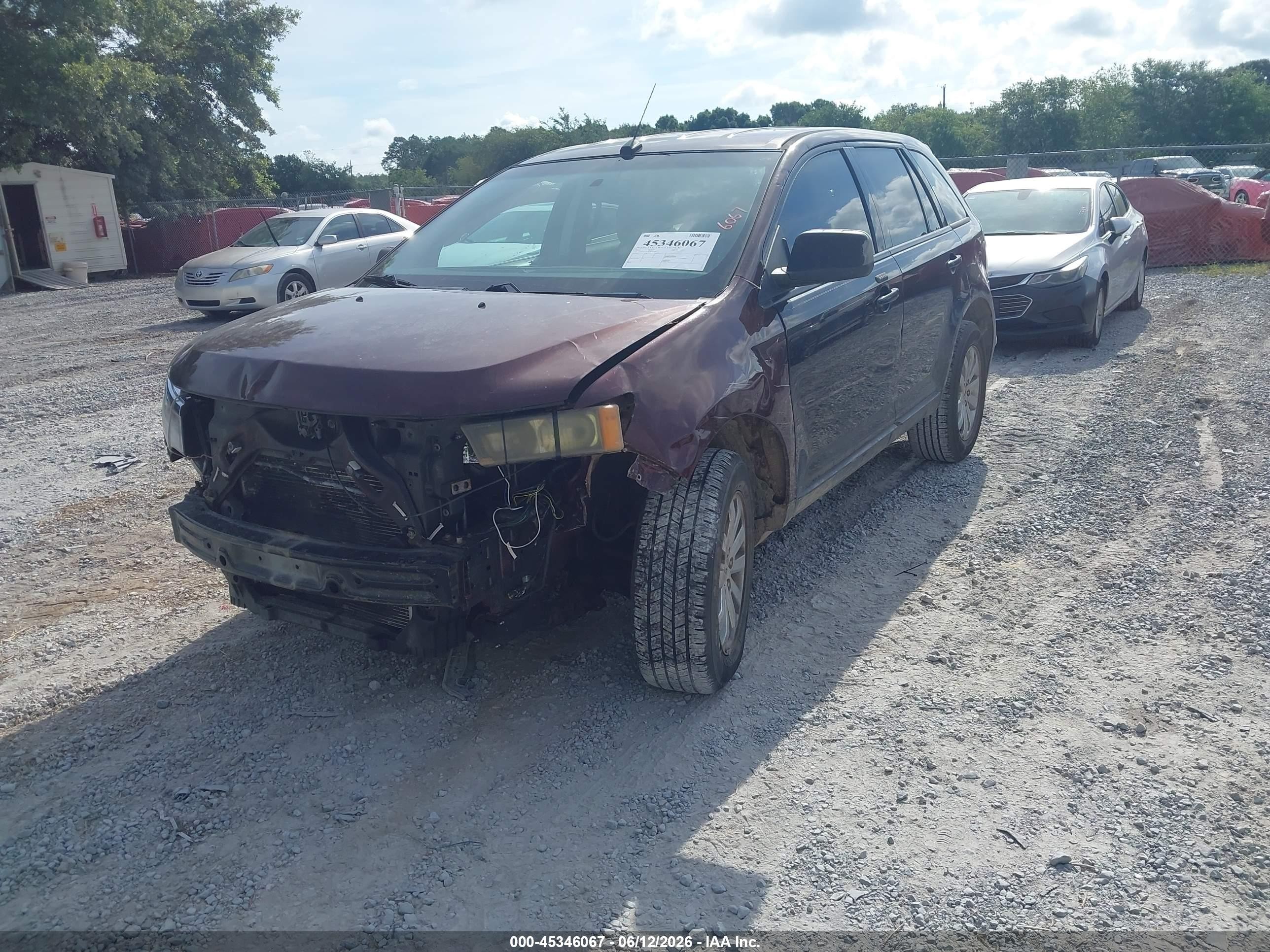 2012 Ford Edge Se Red vin: 2FMDK3GC5CBA95781