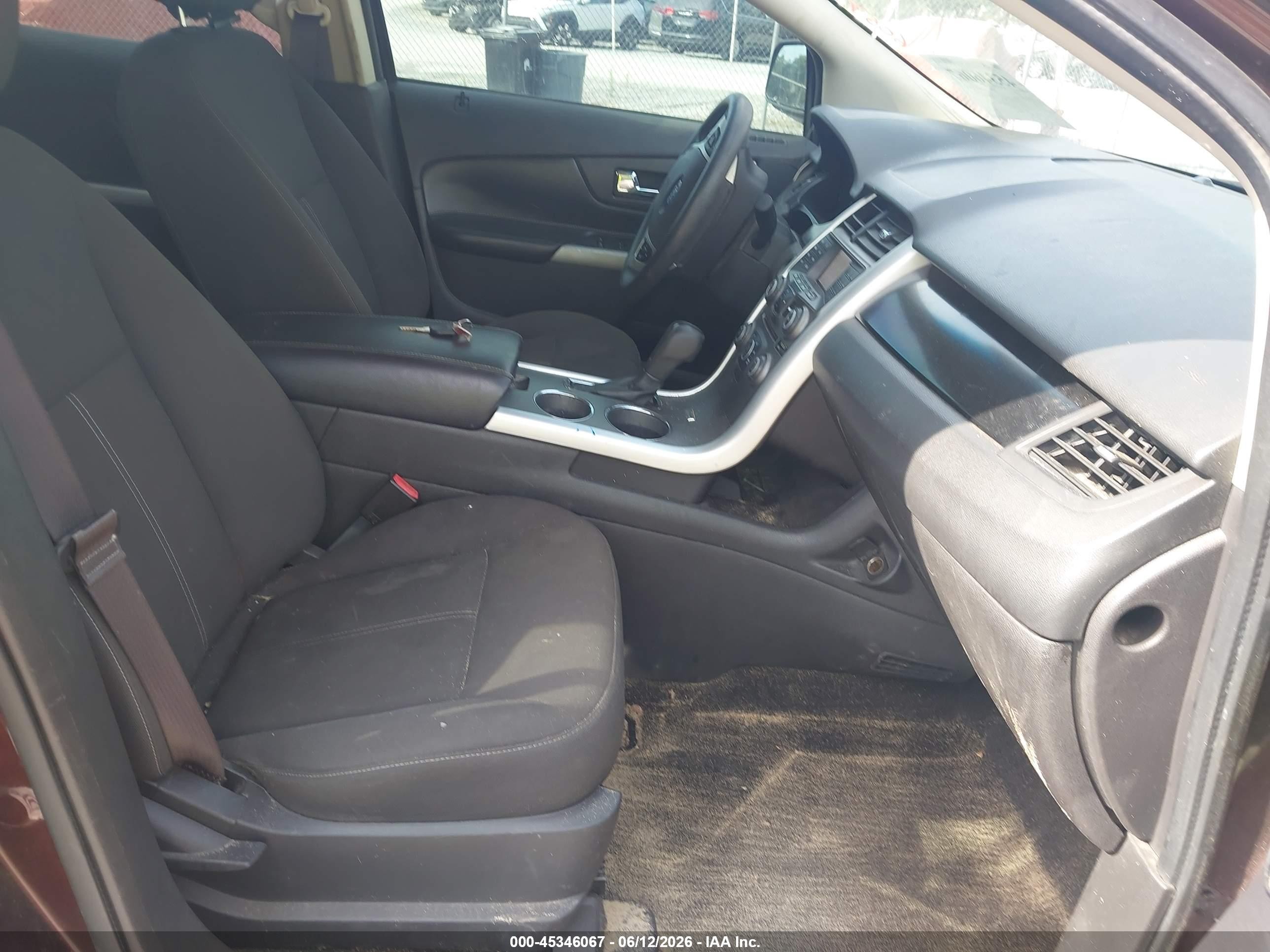 2012 Ford Edge Se Red vin: 2FMDK3GC5CBA95781