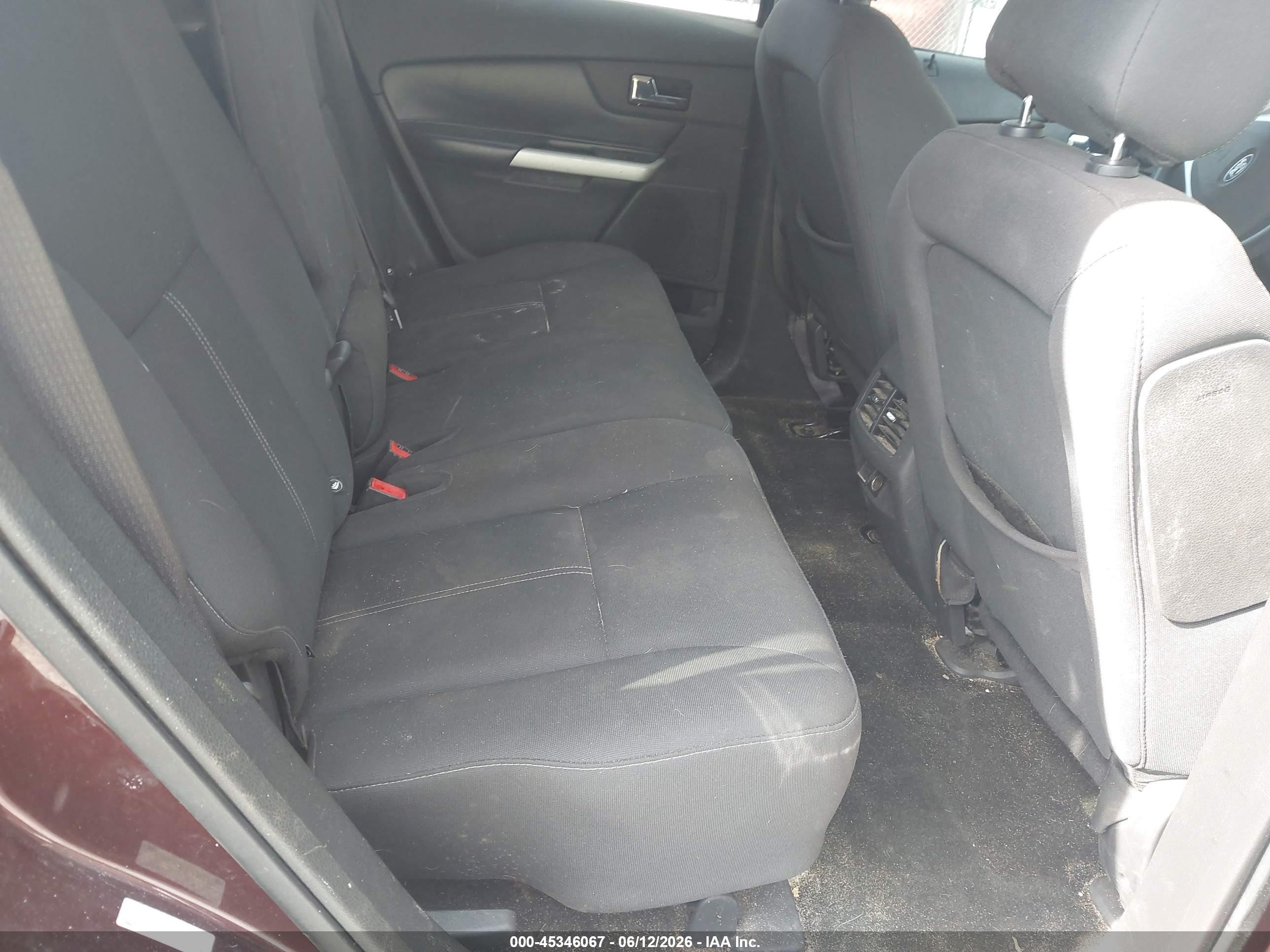 2012 Ford Edge Se Red vin: 2FMDK3GC5CBA95781