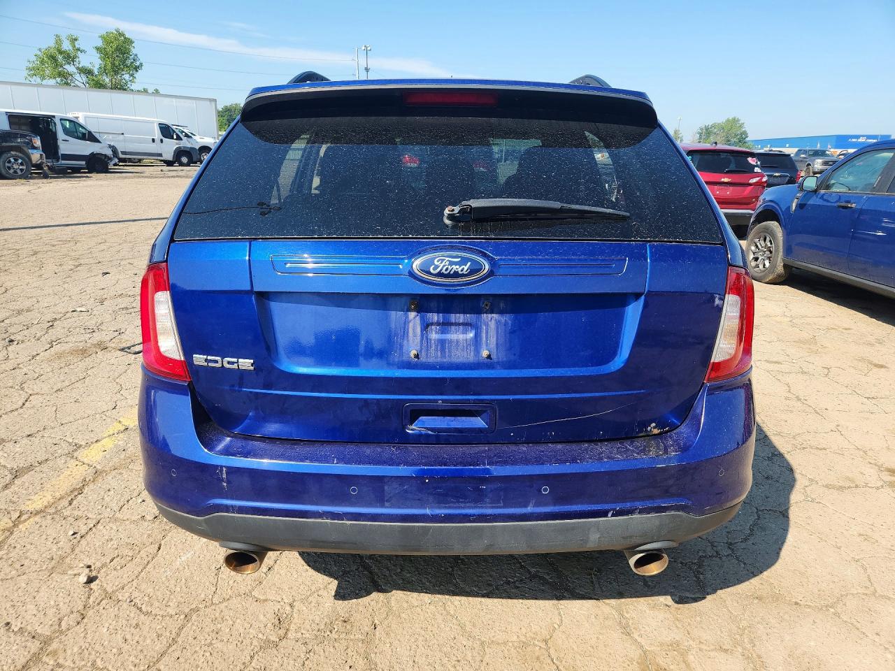 2013 Ford Edge Se Blue vin: 2FMDK3GC5DBA57761