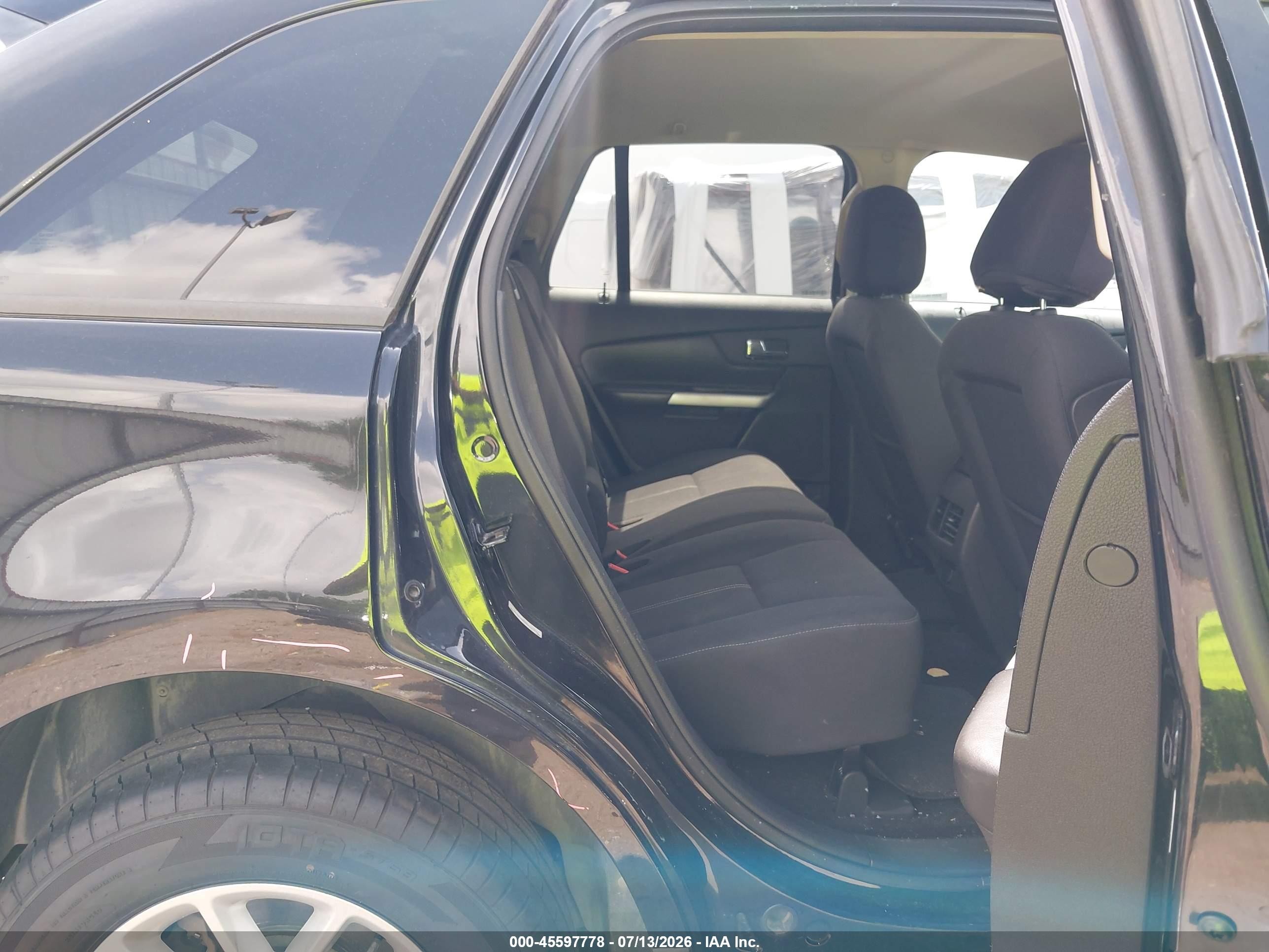 2013 Ford Edge Se Black vin: 2FMDK3GC5DBA90114