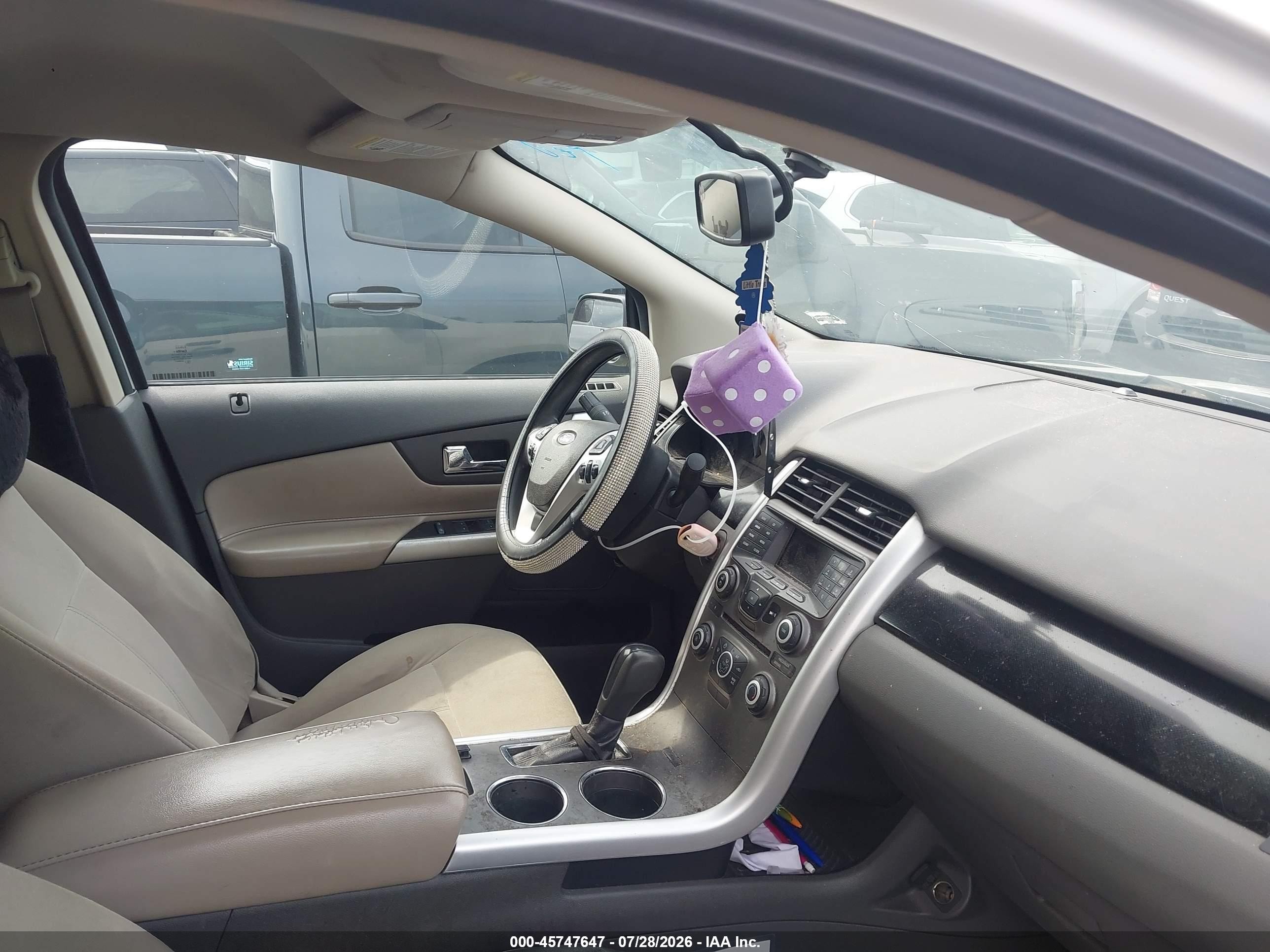 2013 Ford Edge Se Белый vin: 2FMDK3GC5DBB04643