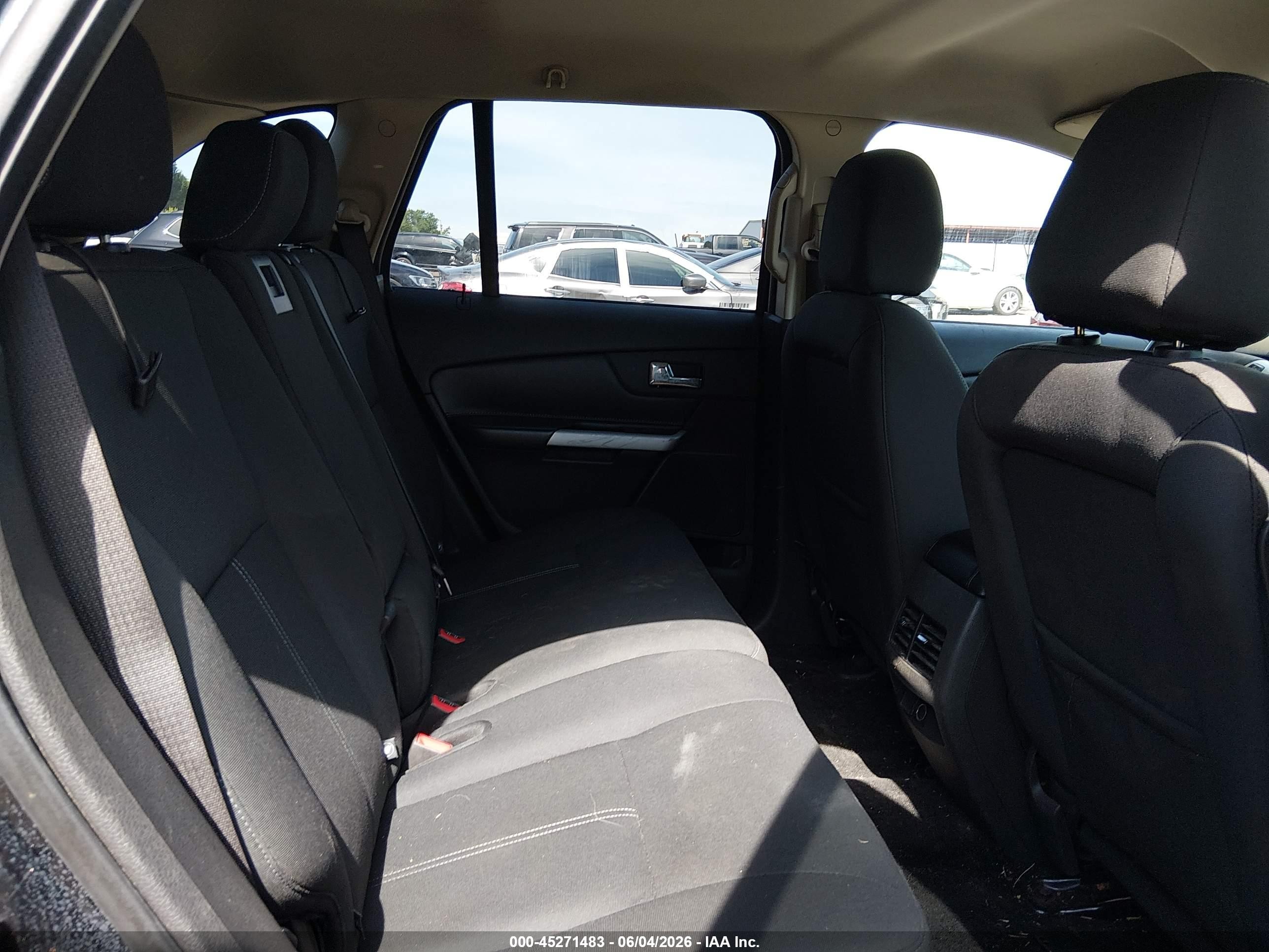 2013 Ford Edge Se Черный vin: 2FMDK3GC5DBB09471