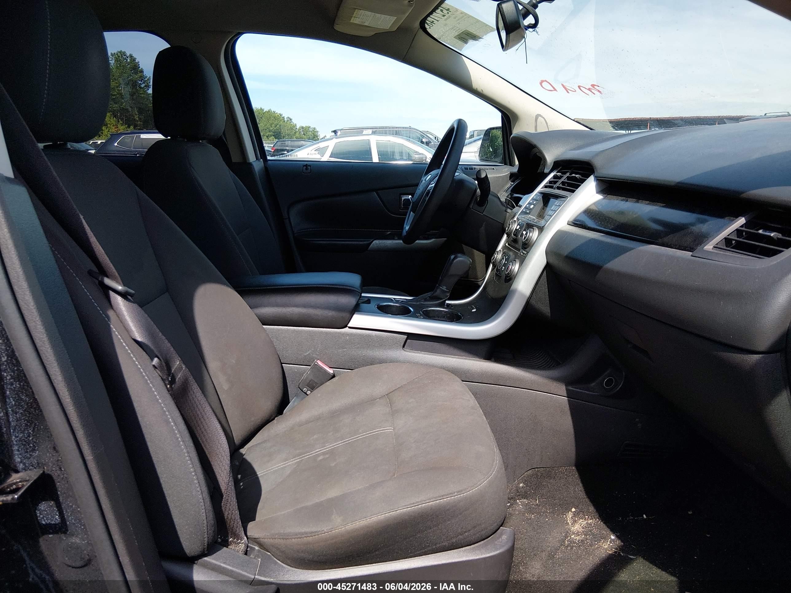 2013 Ford Edge Se Черный vin: 2FMDK3GC5DBB09471