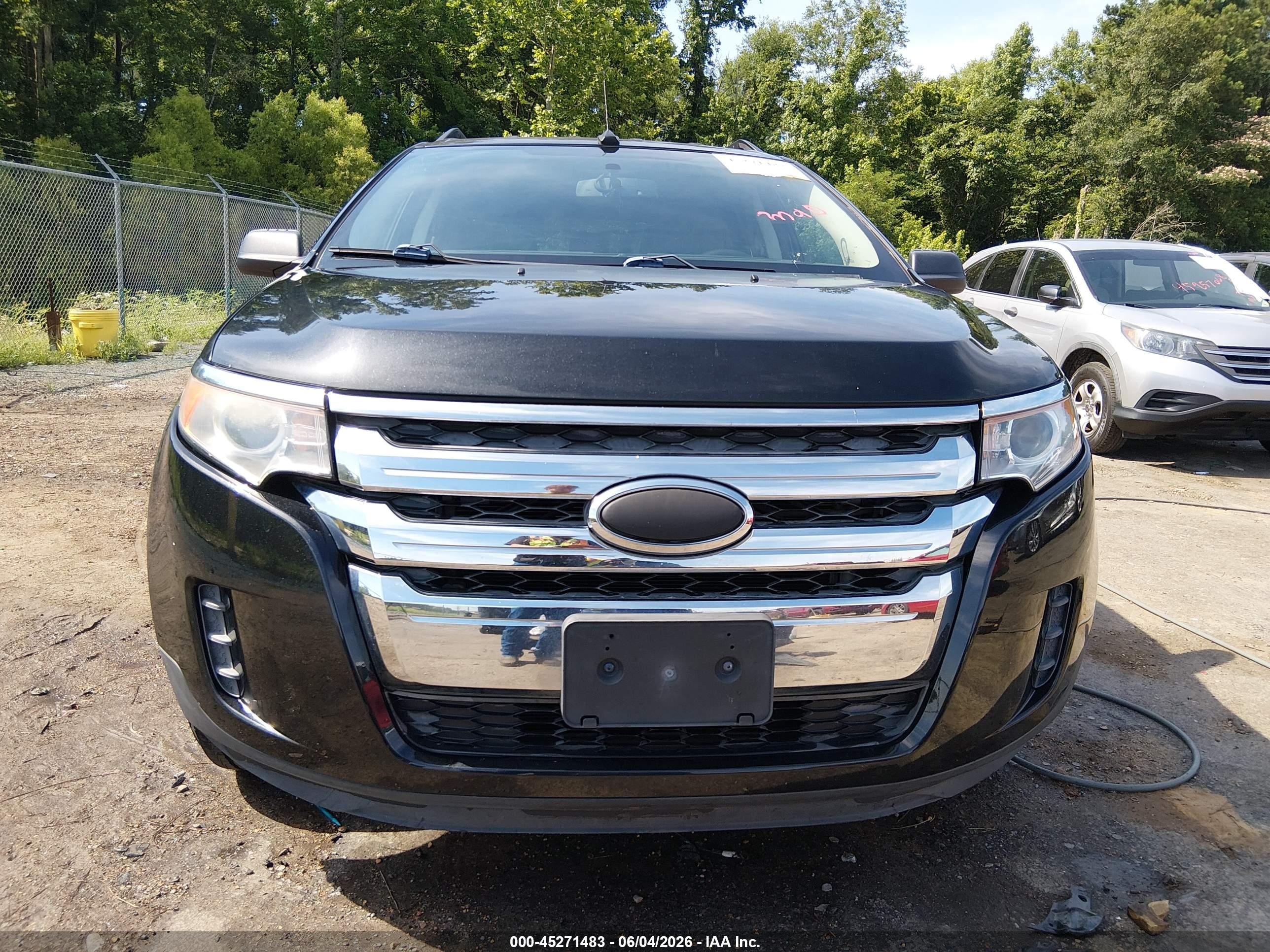 2013 Ford Edge Se Черный vin: 2FMDK3GC5DBB09471