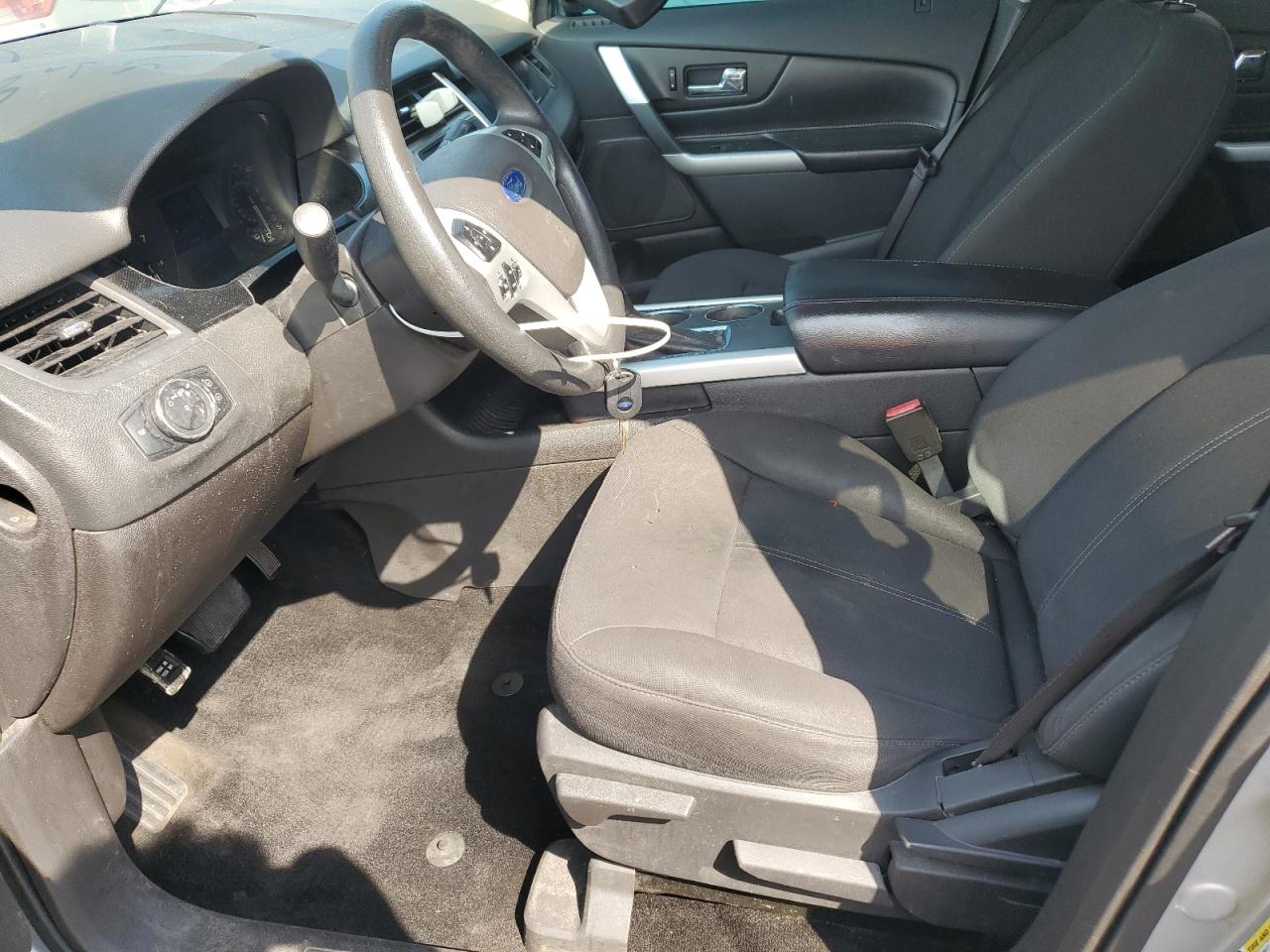 2013 Ford Edge Se Silver vin: 2FMDK3GC5DBB11334