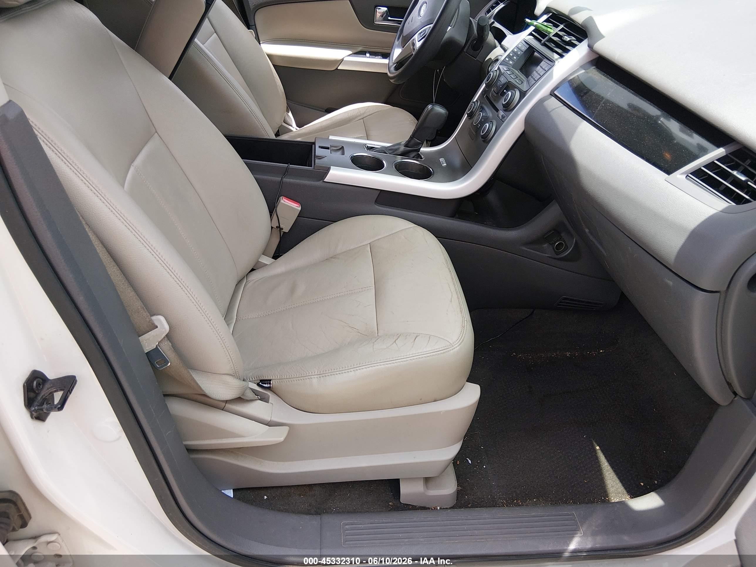 2013 Ford Edge Se Белый vin: 2FMDK3GC5DBB16386