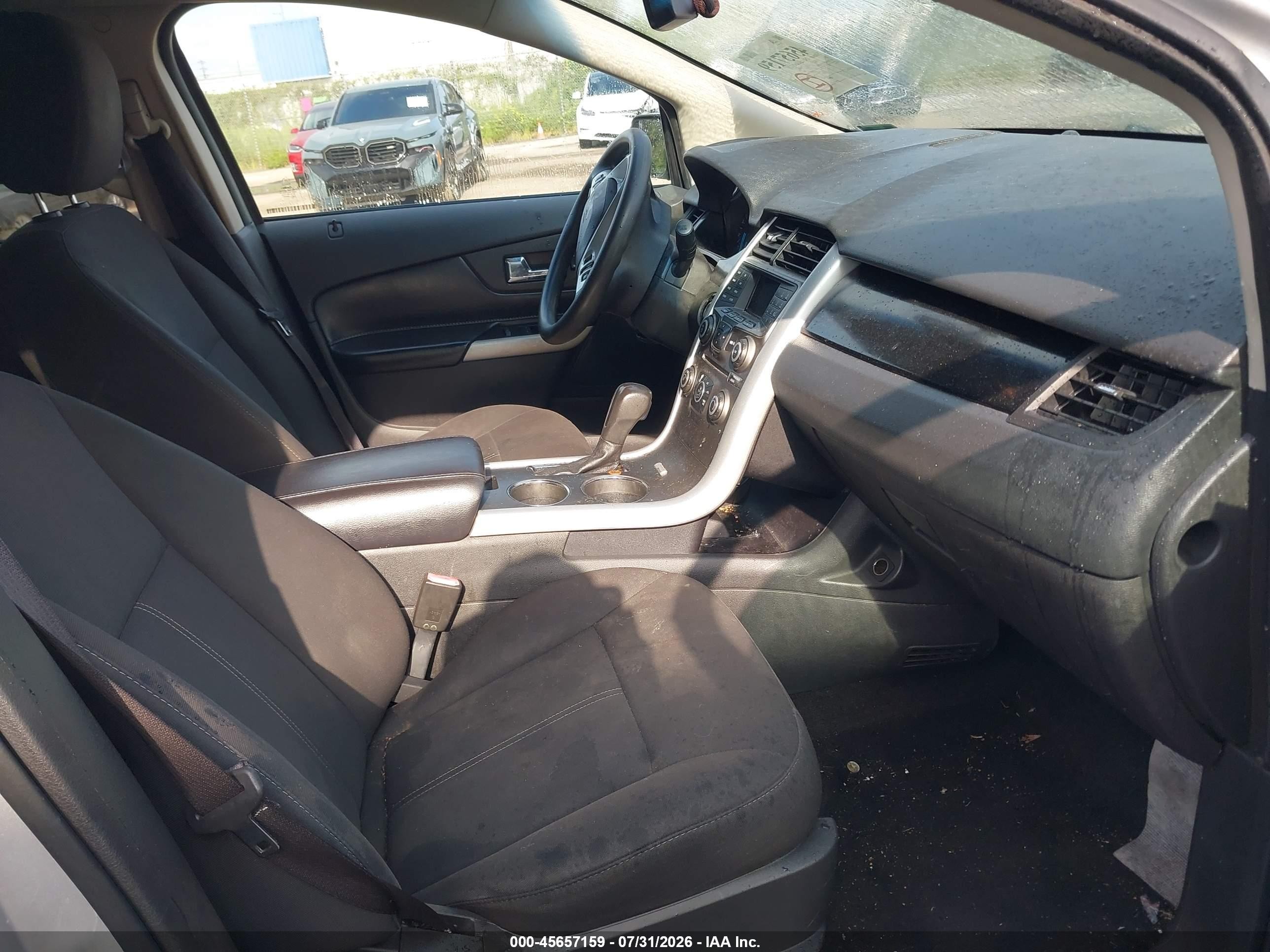 2013 Ford Edge Se Silver vin: 2FMDK3GC5DBB34418