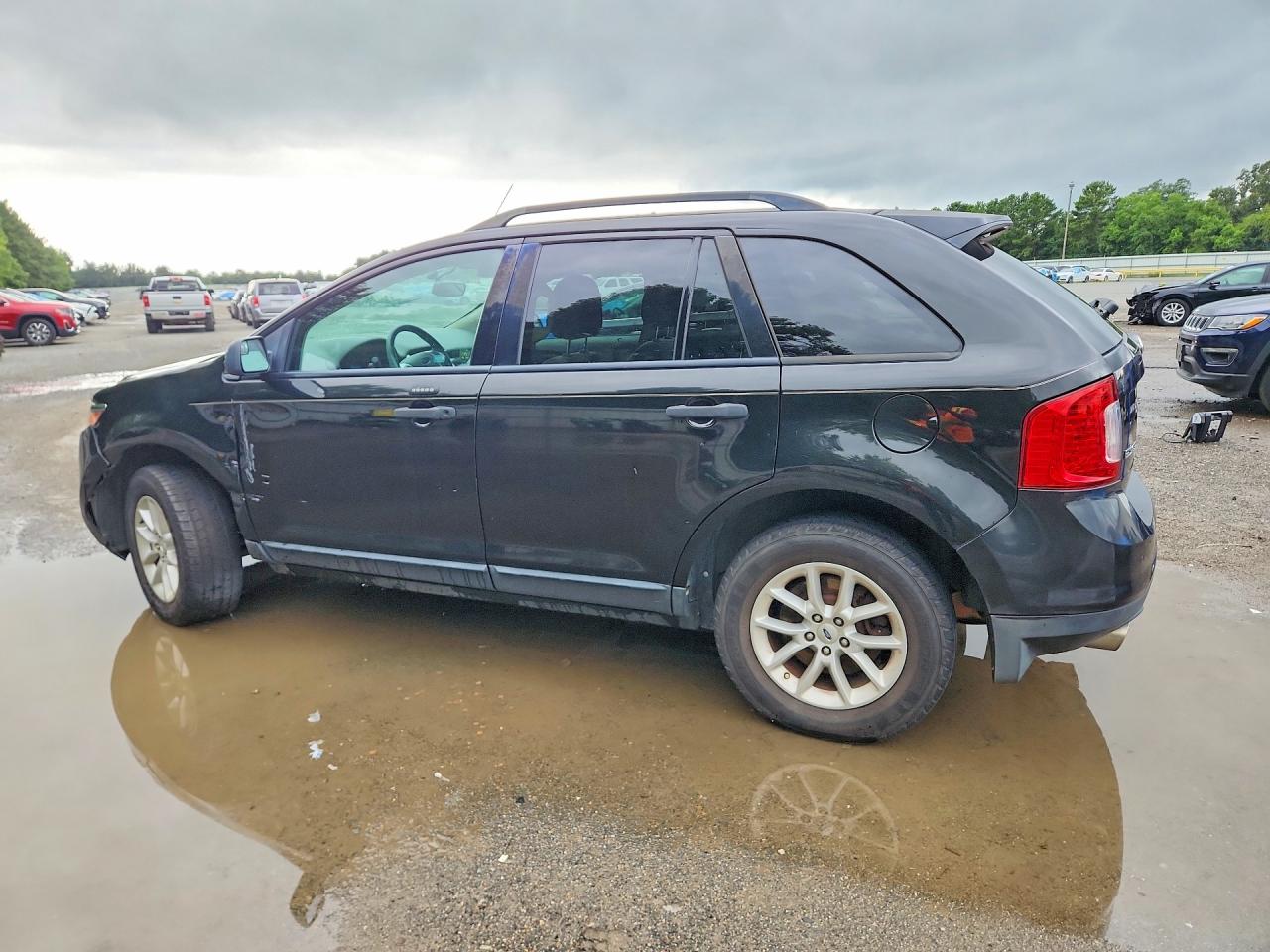 2013 Ford Edge Se Black vin: 2FMDK3GC5DBB56709