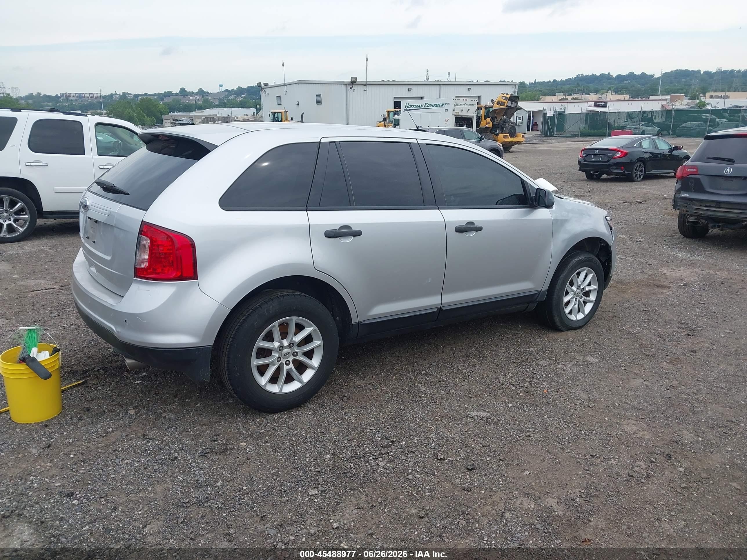 2013 Ford Edge Se Серебряный vin: 2FMDK3GC5DBB77494