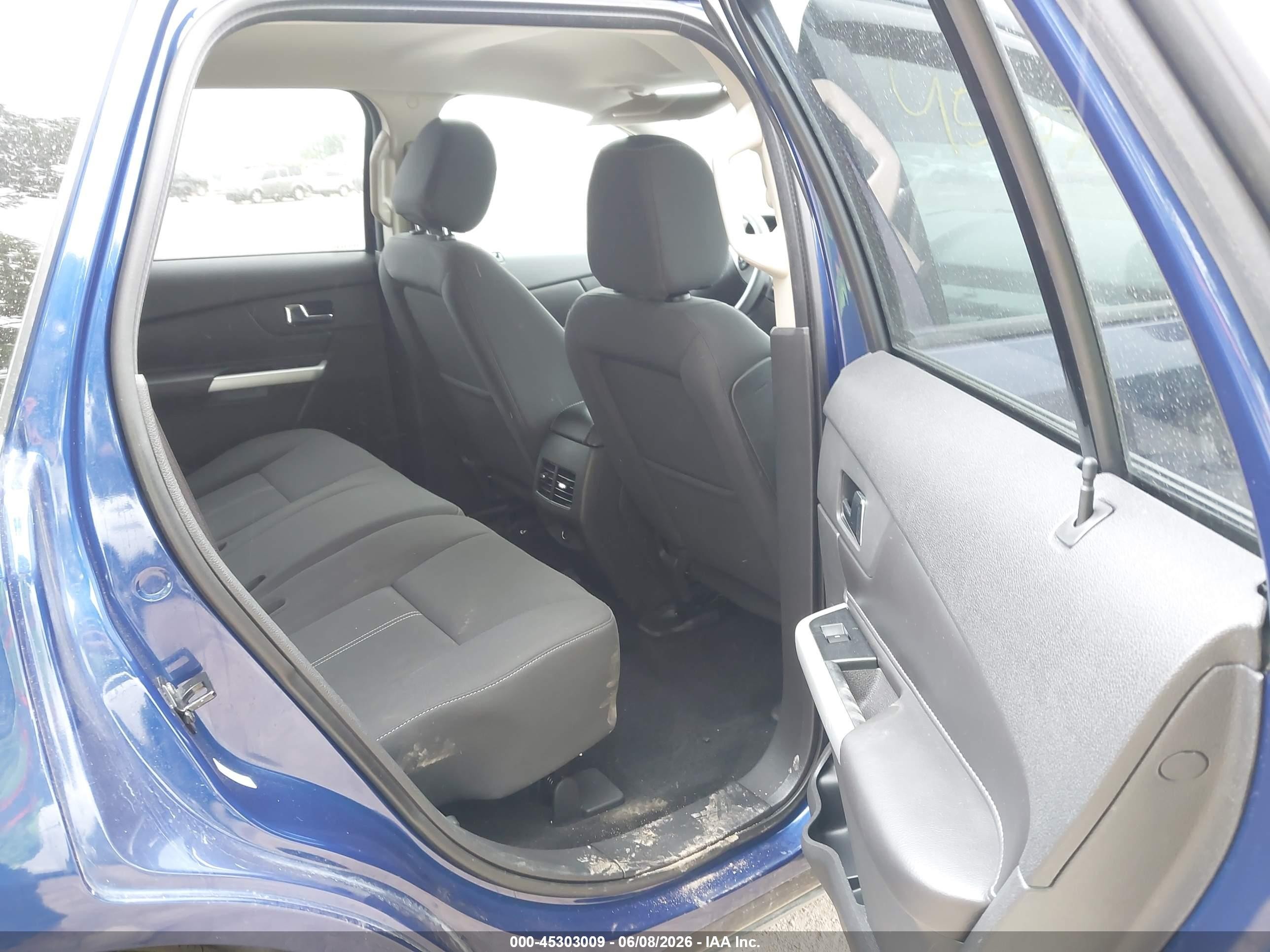 2013 Ford Edge Se Blue vin: 2FMDK3GC5DBC05892