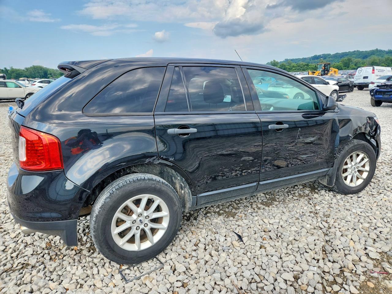 2013 Ford Edge Se Black vin: 2FMDK3GC5DBC33594