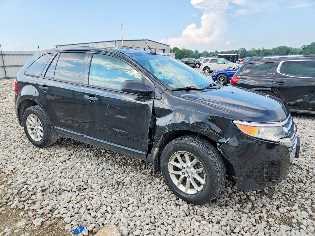 2013 Ford Edge Se Black vin: 2FMDK3GC5DBC33594