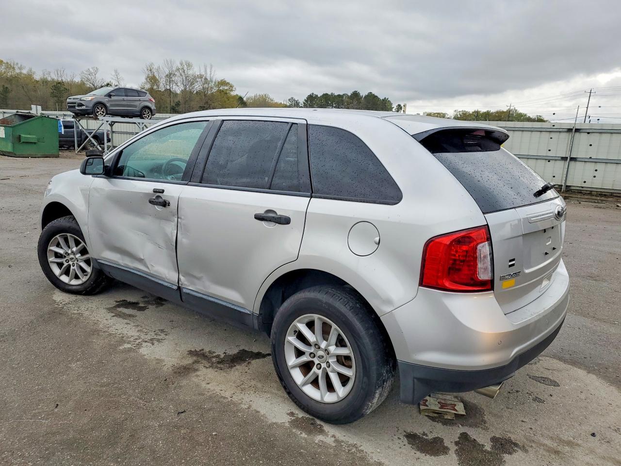 2013 Ford Edge Se Серебряный vin: 2FMDK3GC5DBC91429
