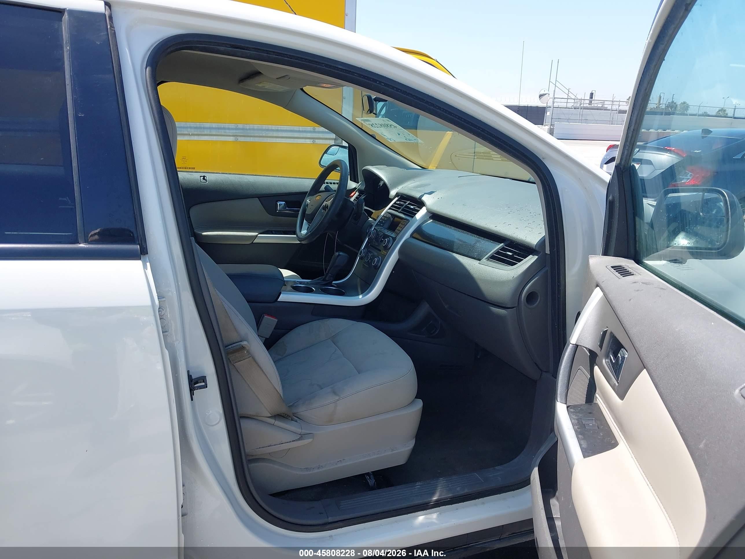 2013 Ford Edge Se Белый vin: 2FMDK3GC5DBE19409