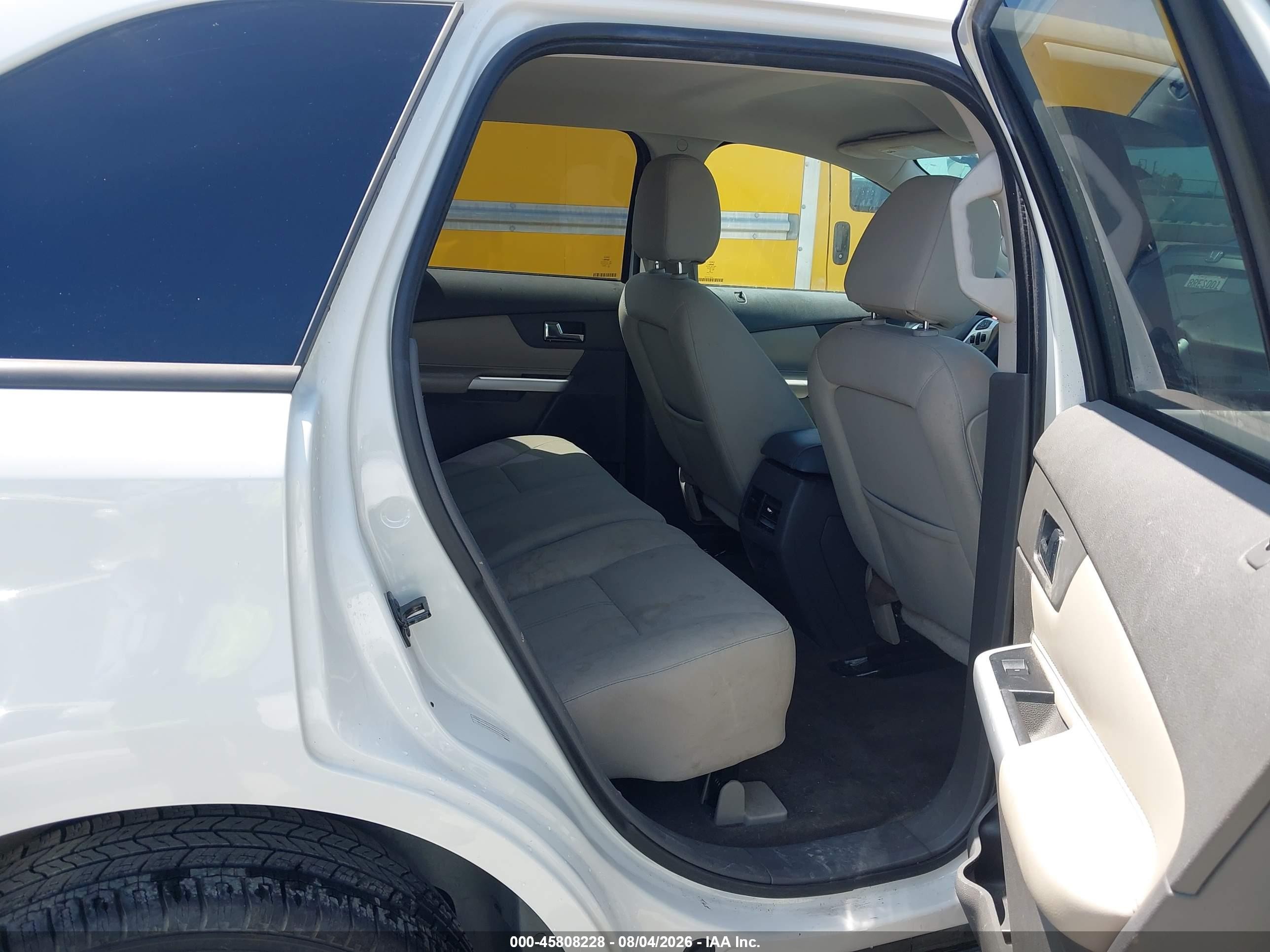 2013 Ford Edge Se Белый vin: 2FMDK3GC5DBE19409
