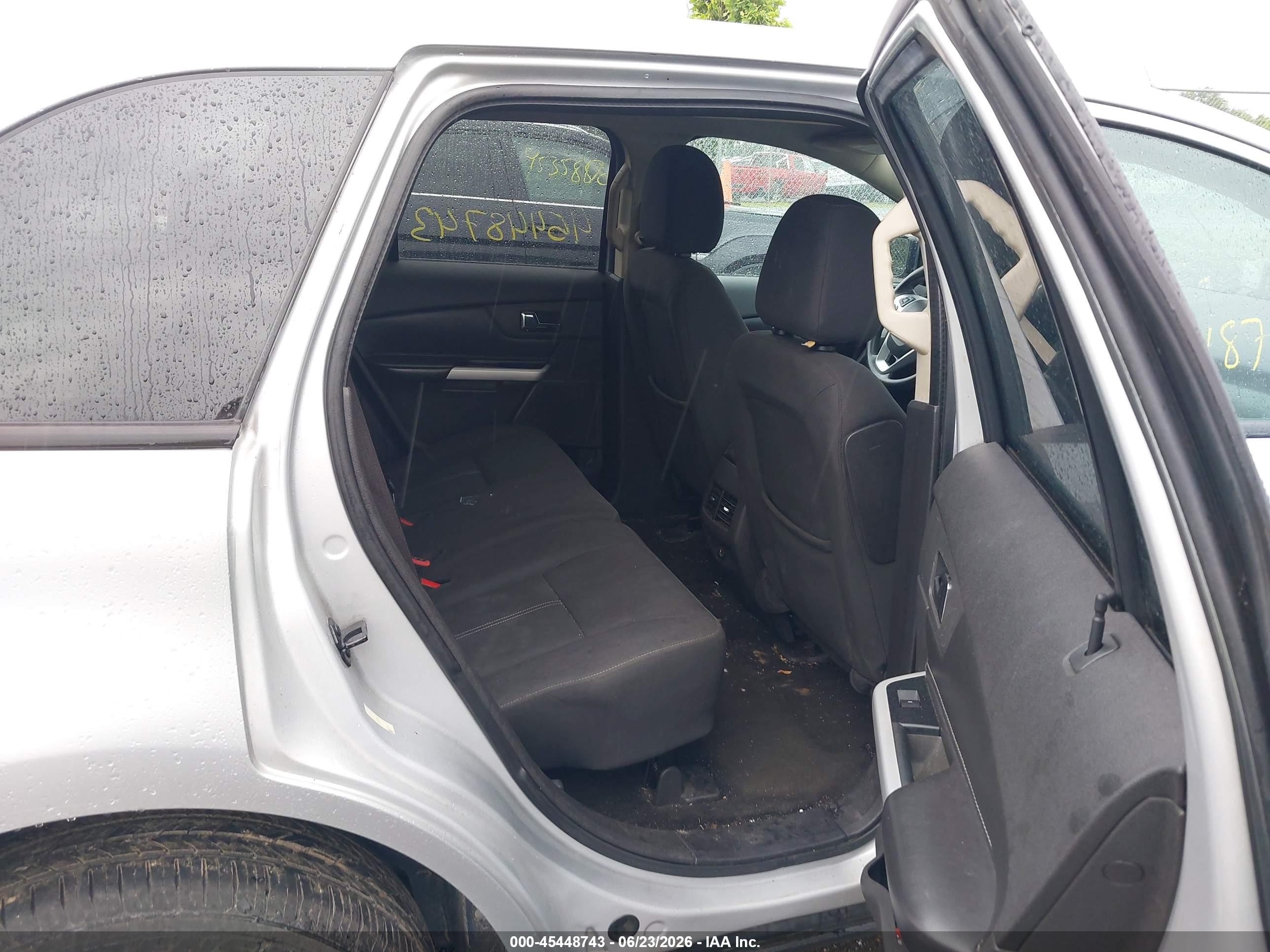 2014 Ford Edge Se Silver vin: 2FMDK3GC5EBA03653