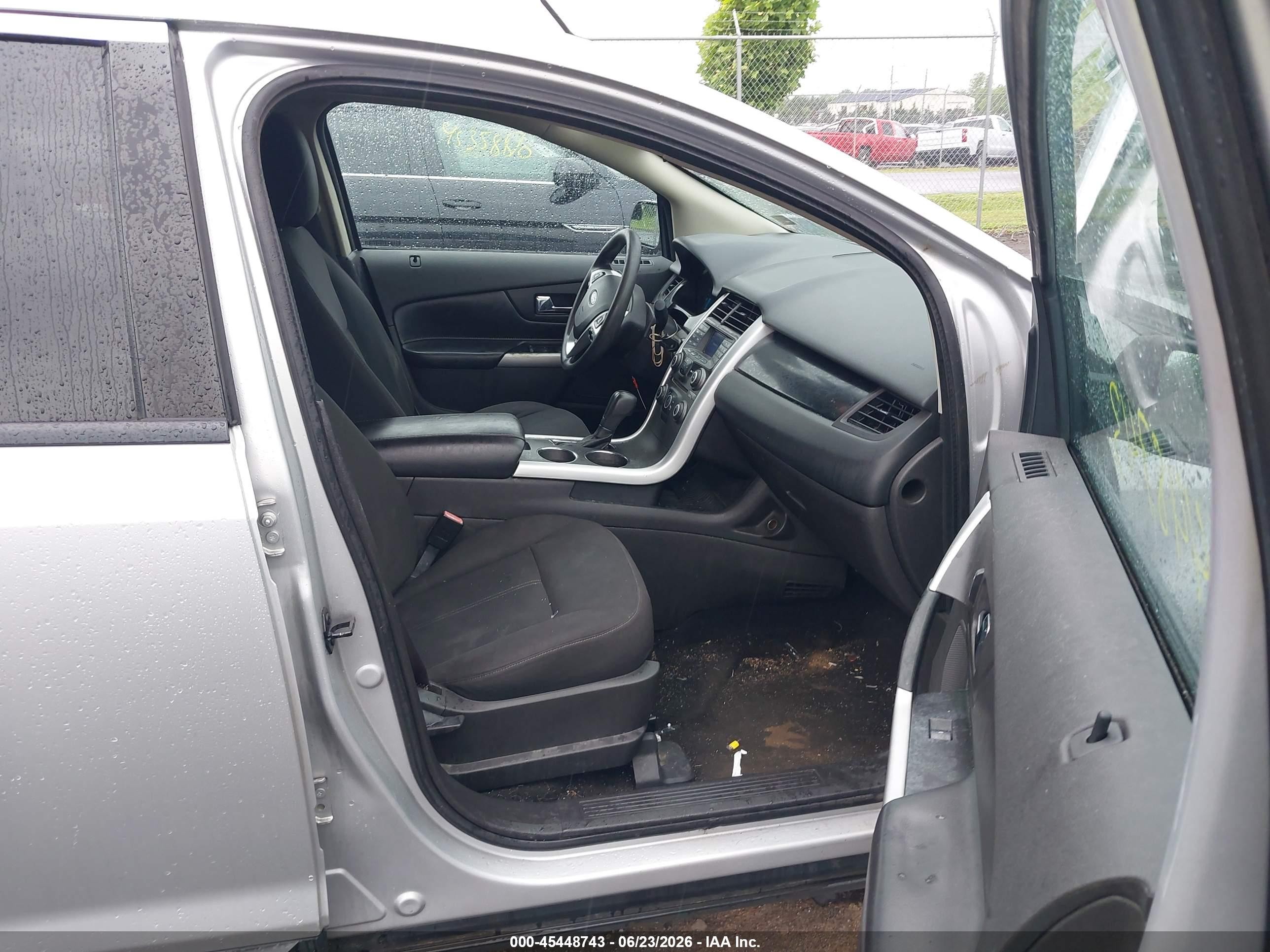 2014 Ford Edge Se Silver vin: 2FMDK3GC5EBA03653