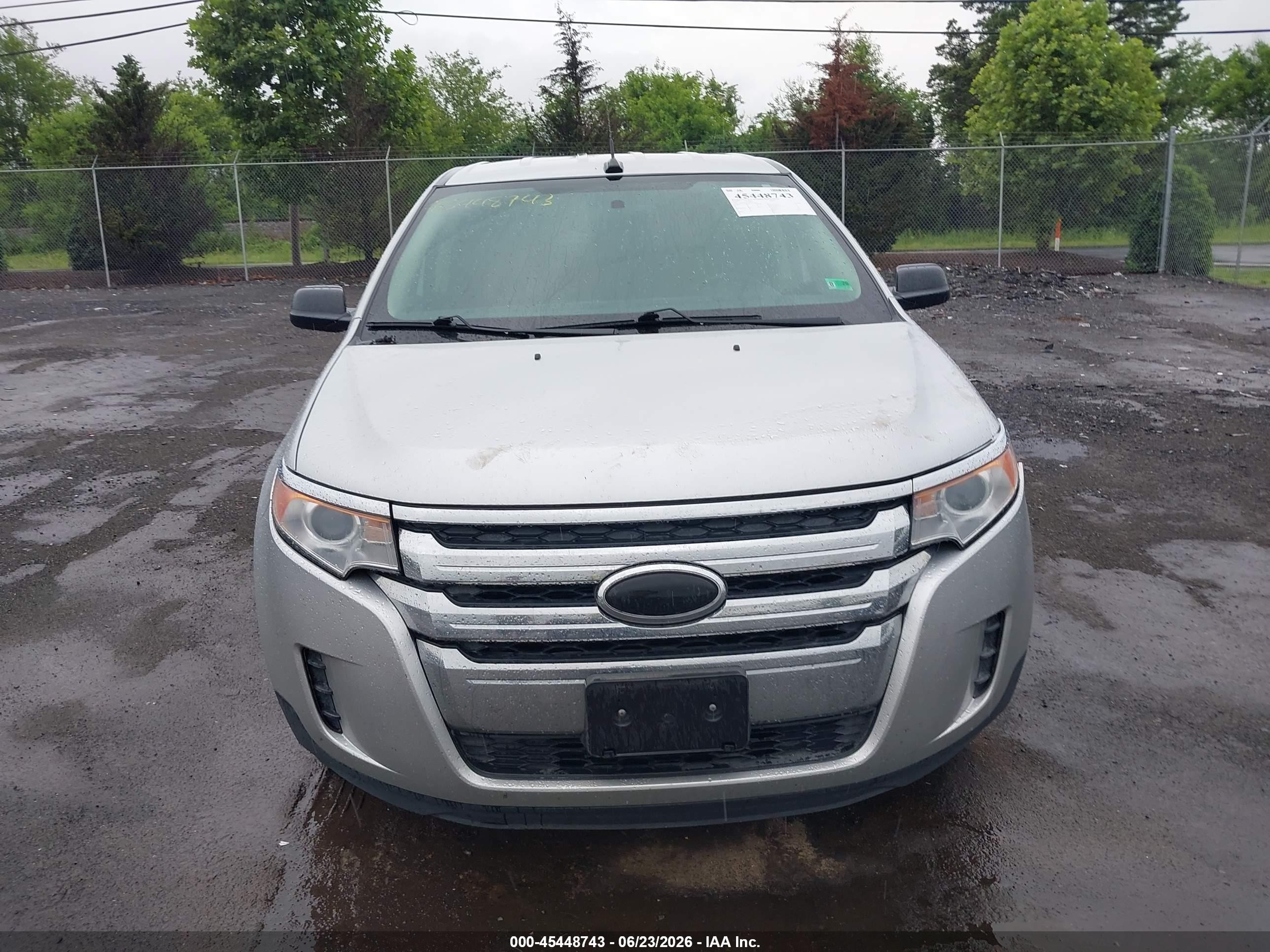 2014 Ford Edge Se Silver vin: 2FMDK3GC5EBA03653