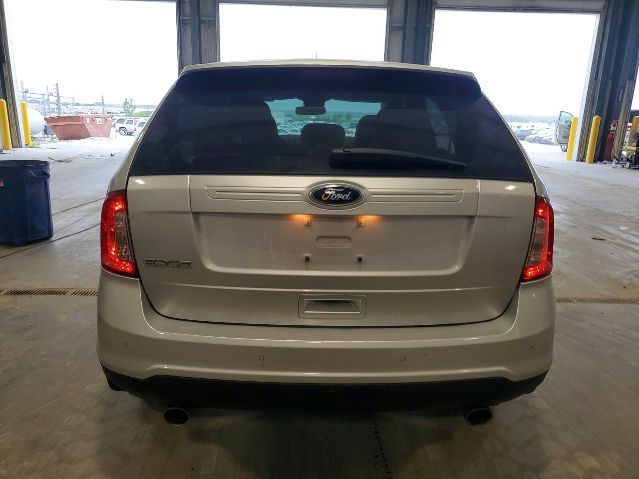 2014 Ford Edge Se Silver vin: 2FMDK3GC5EBA06049